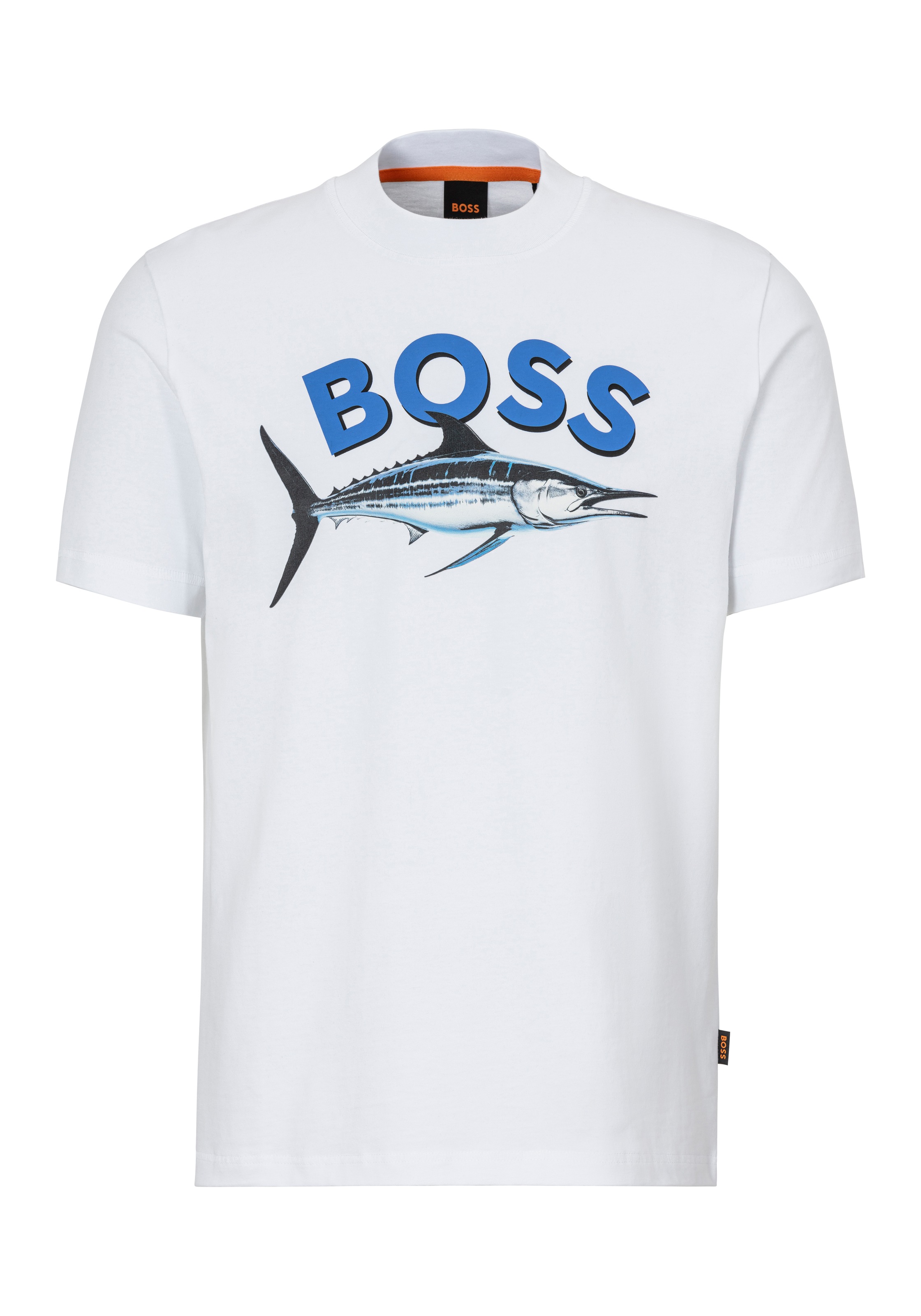 BOSS ORANGE T-Shirt »Te_Bossfish«, mit Aufdruck