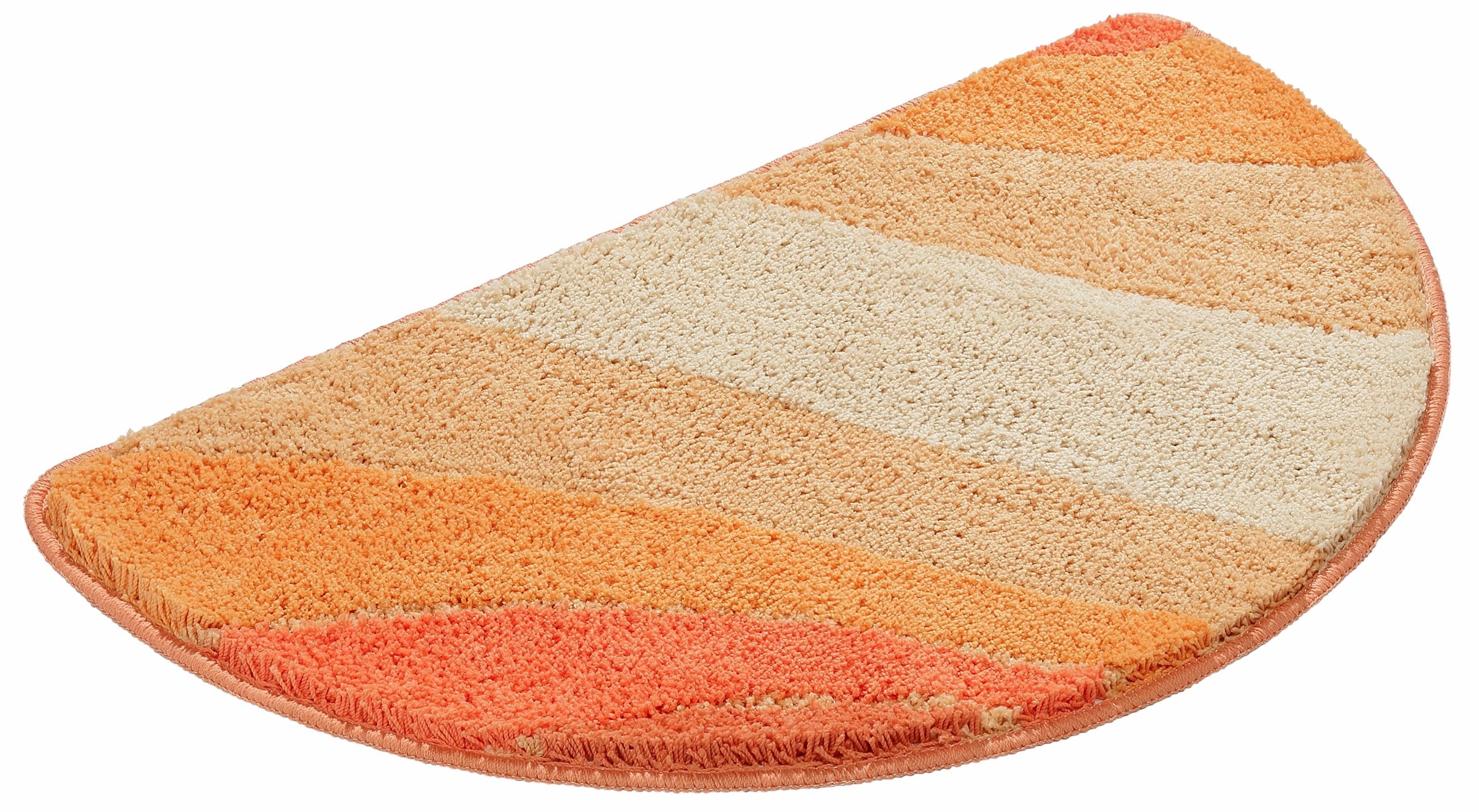 my home Badematte »Josie, Badvorleger, Badezimmer Teppich«, rutschhemmend beschichtet, fußbodenheizungsgeeignet-schnell trocknend-strapazierfähig, Badteppich, Badematten, rechteckig, rund & als 3-tlg. Set erhältlich