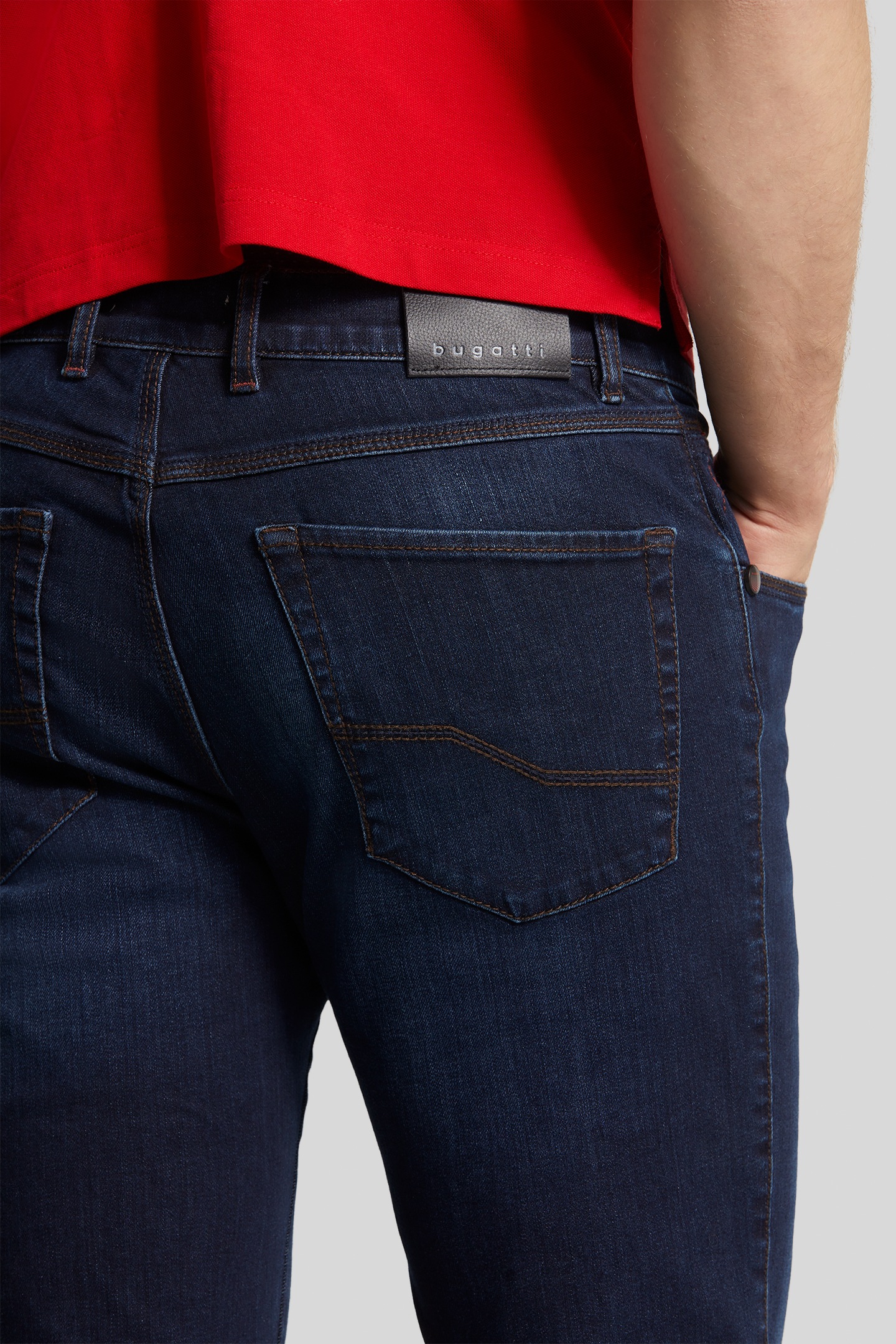 bugatti 5-Pocket-Jeans, mit Power Stretch