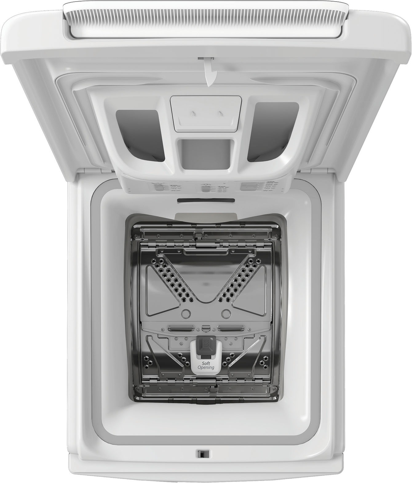 BAUKNECHT Waschmaschine Toplader »TBK 61A BW« 6 kg 1200 U/min HomeWhiz – smarte Vernetzung für mehr Komfort