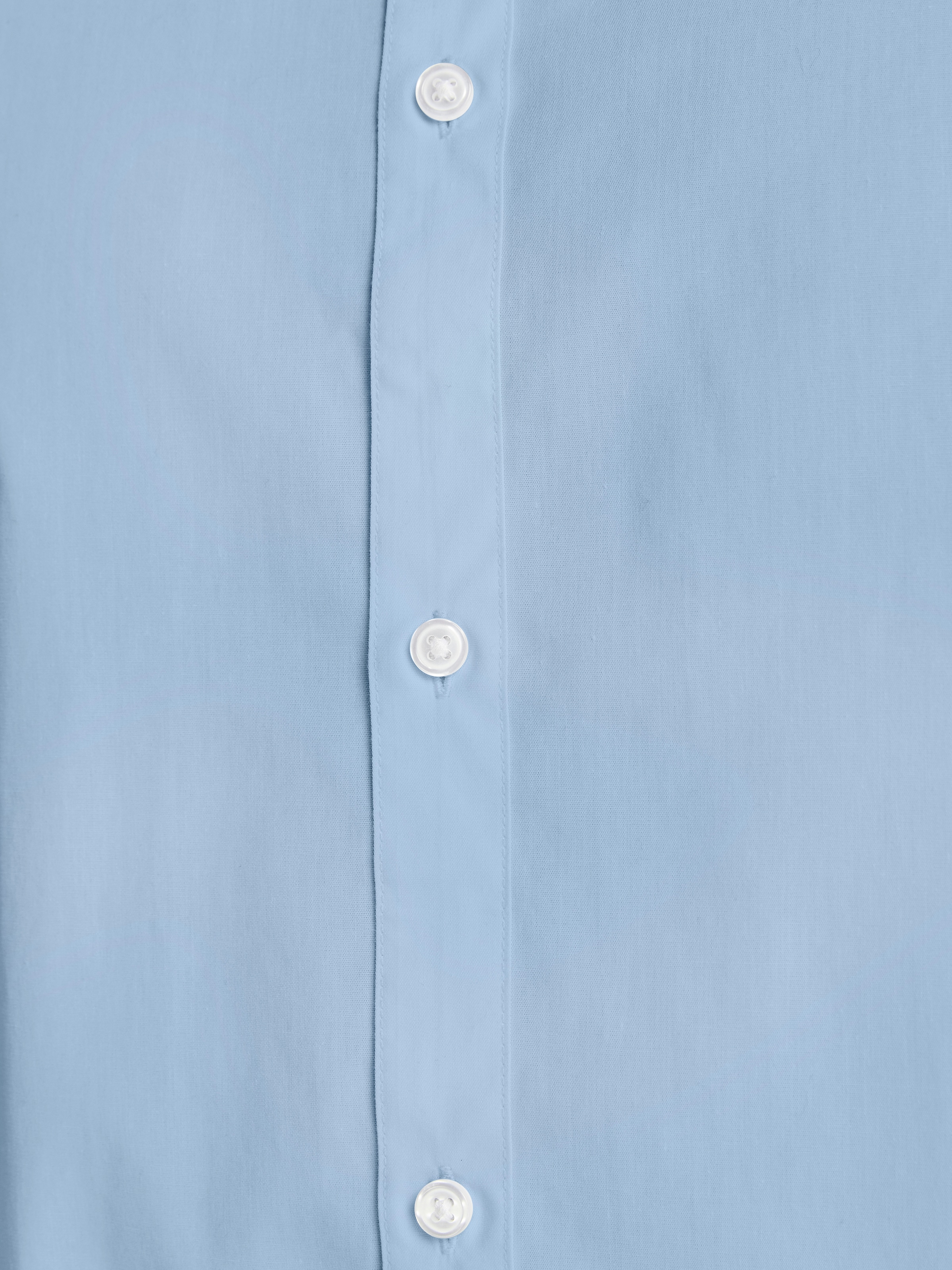 Jack & Jones PlusSize Langarmhemd »JJJOE SHIRT LS PLAIN PLS« Materialmix, normal geschnitten