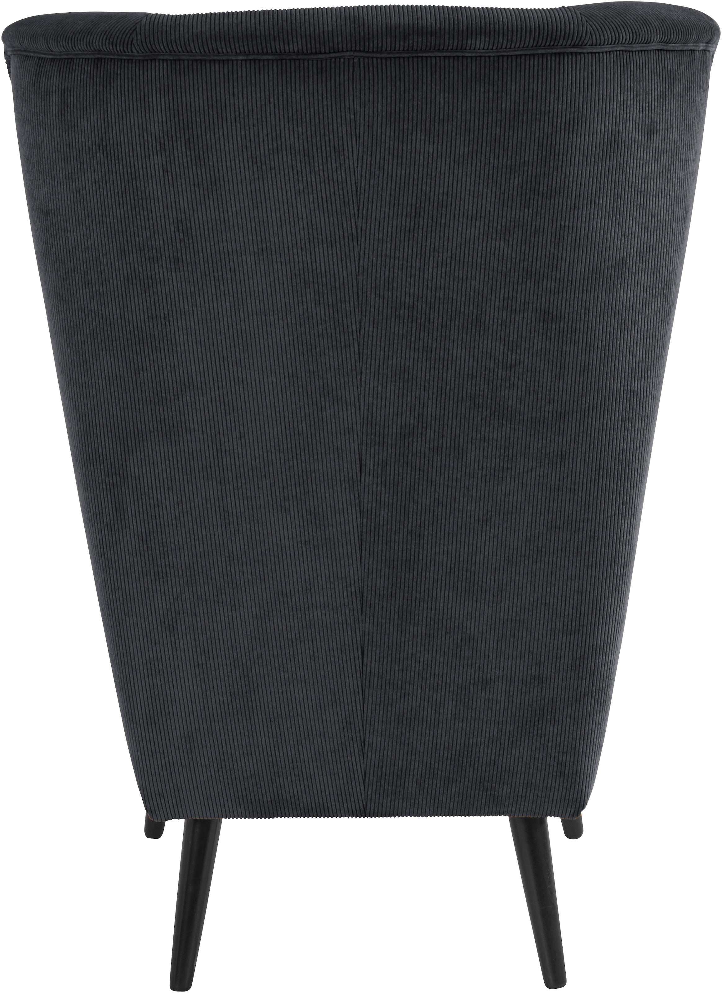 Guido Maria Kretschmer Home&Living Sessel »Sallito«, incl. Hocker, in 6 Bezugsqualitäten, Sessel B/T/H: 76/85/109 cm