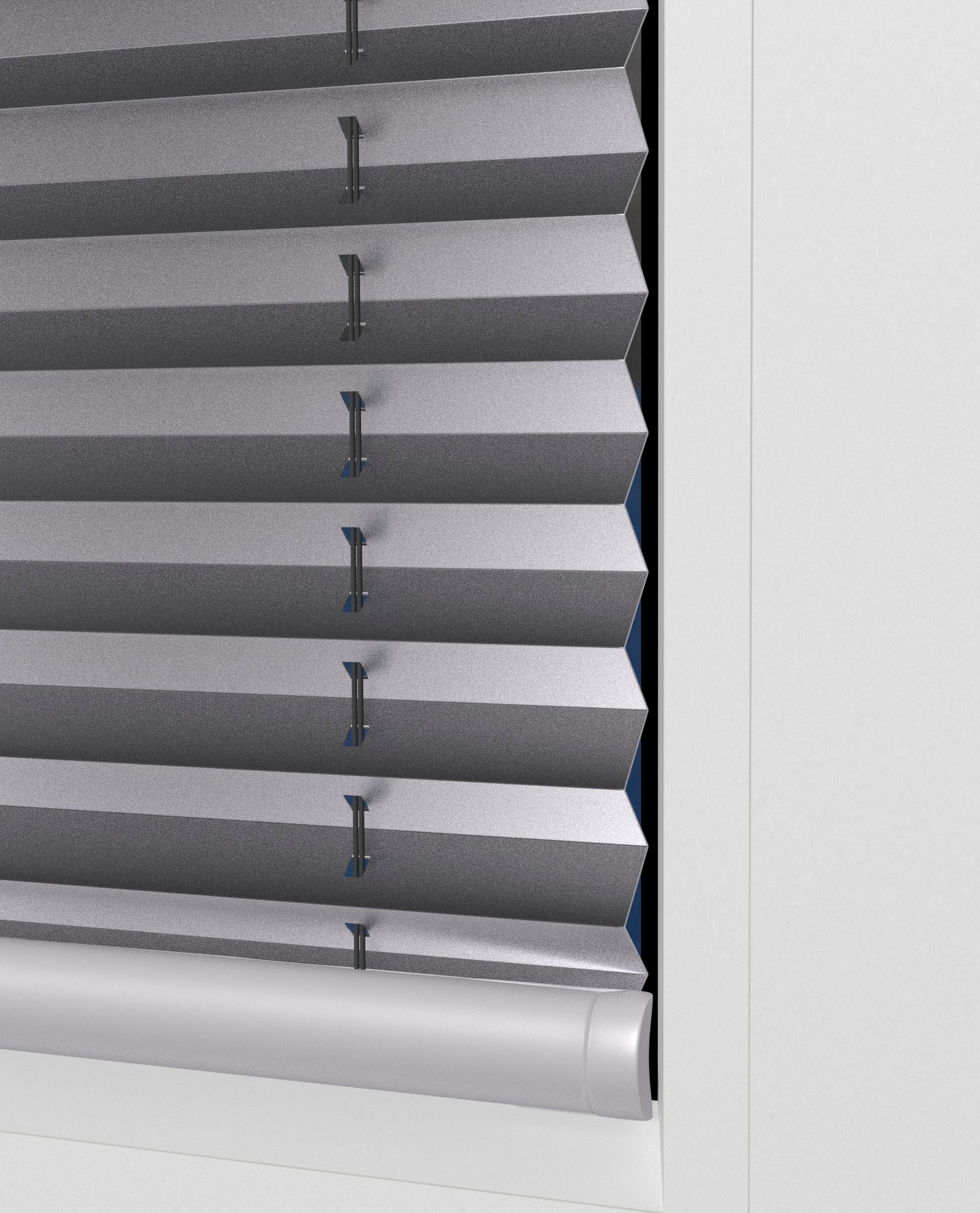 indeko Plissee »Thermo-Deluxe« verdunkelnd energiesparend mit Bohren verspannt zur Montage in der Glasleiste, nach Maß