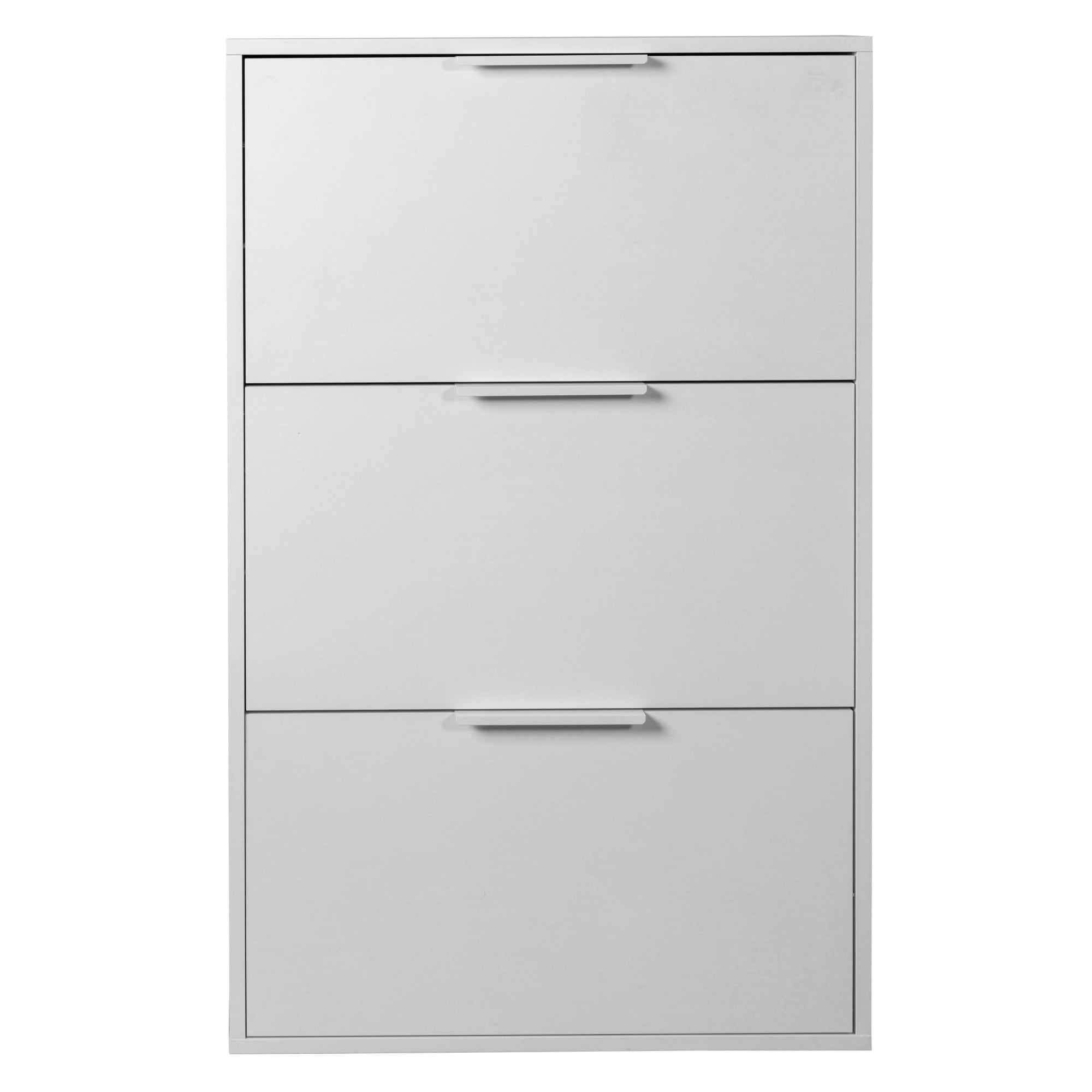 Composad Schuhschrank »Espresso,Schuhschrank, Schuhkipper, mit Klappen«, (1 St.), mit 3 Klappen, schmal