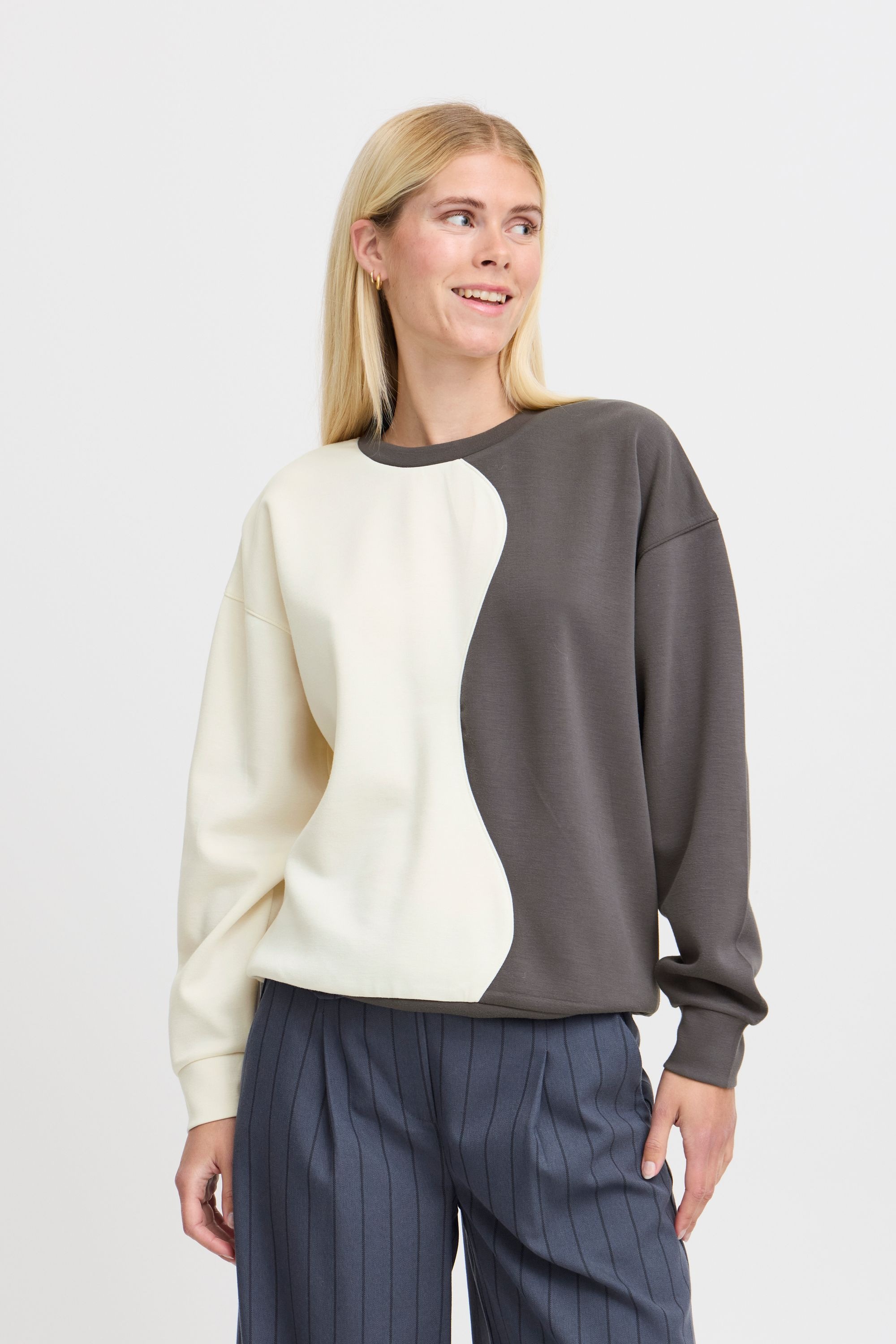 b.young Rundhalspullover »Rundhalspullover BYTULLAS SWEAT 1 -«