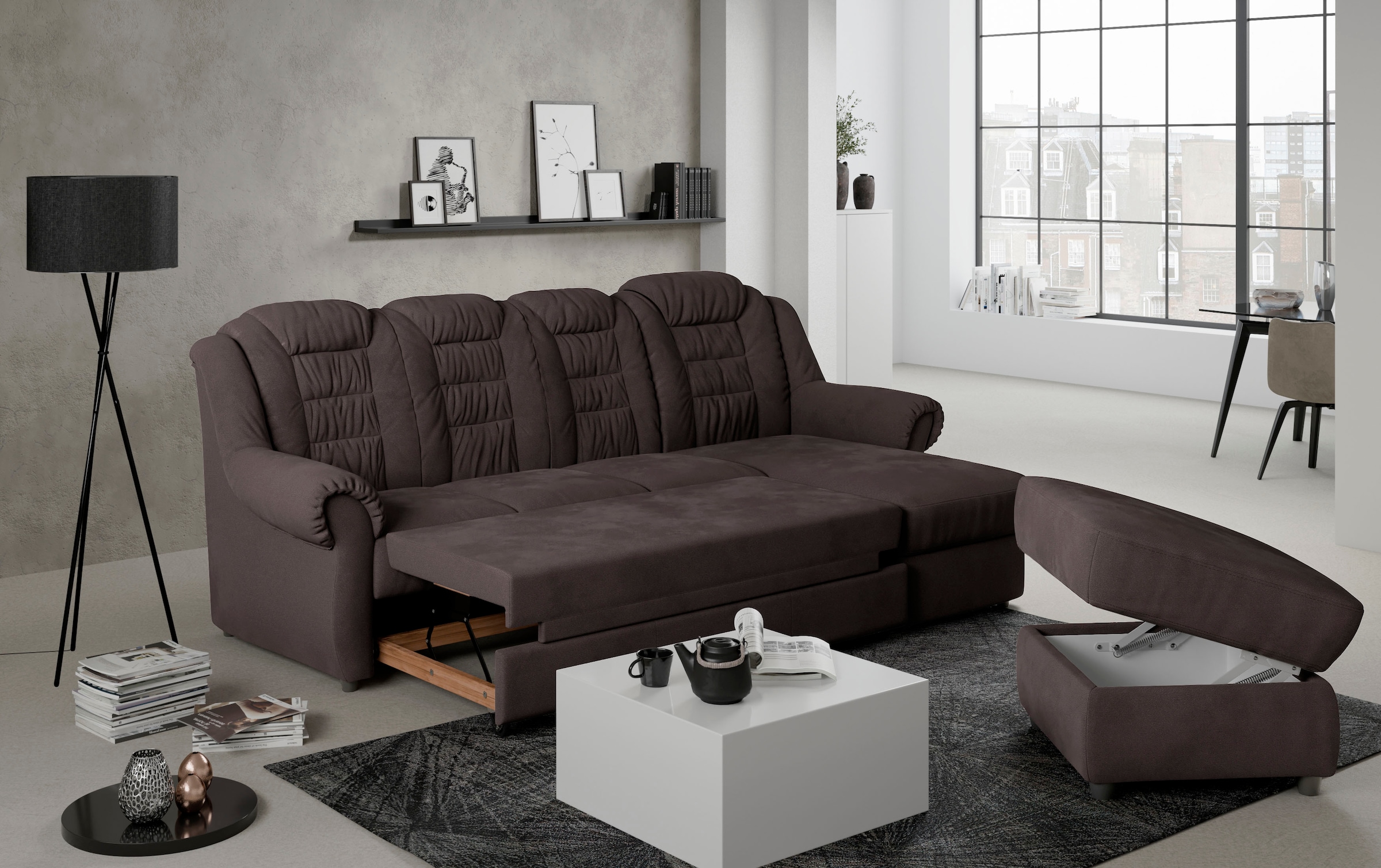 Home affaire Hocker »Boston«, mit Stauraum