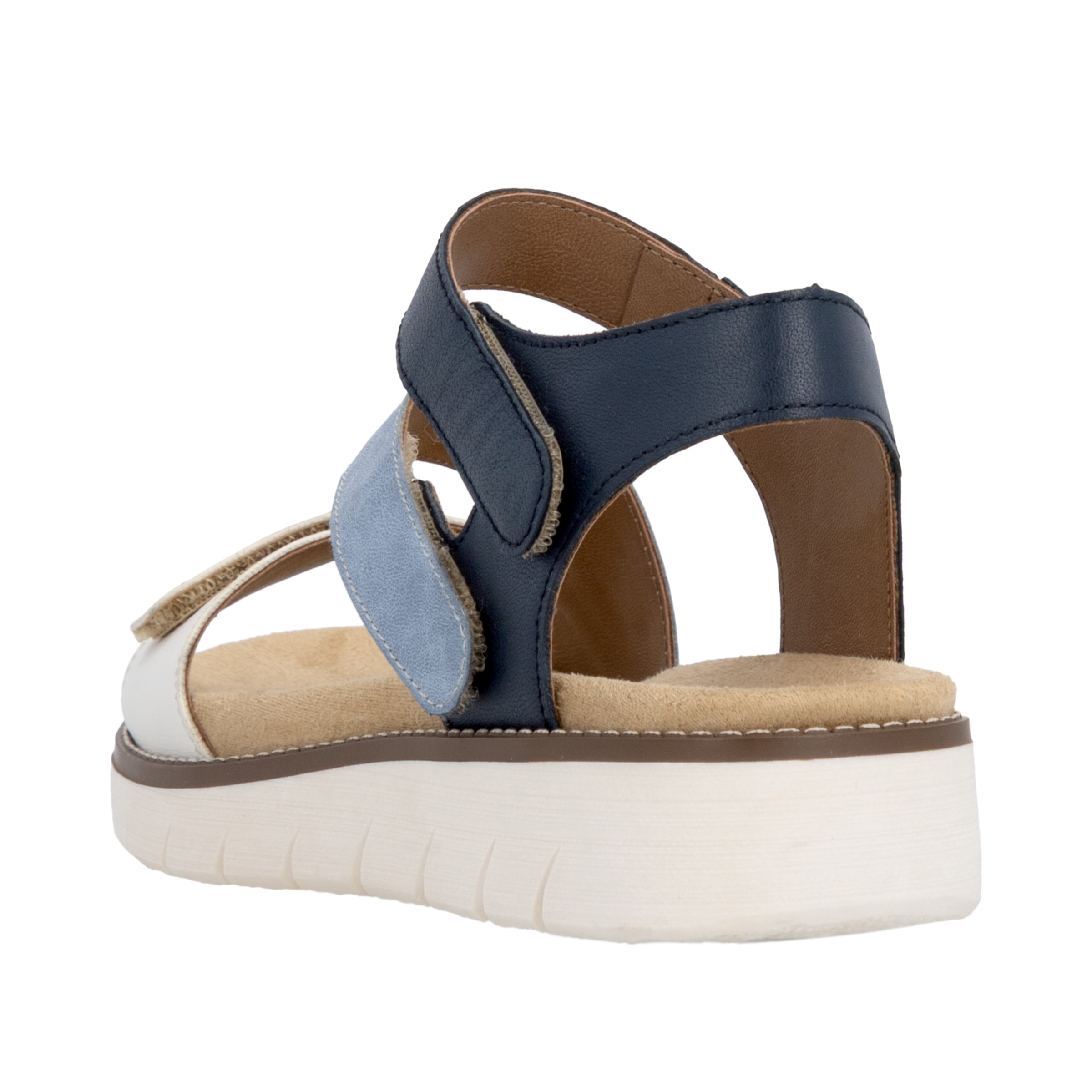 Remonte Sandale  Sommerschuh, Klettschuh, Sandalette, Riemchensandale mit Softfußbett
