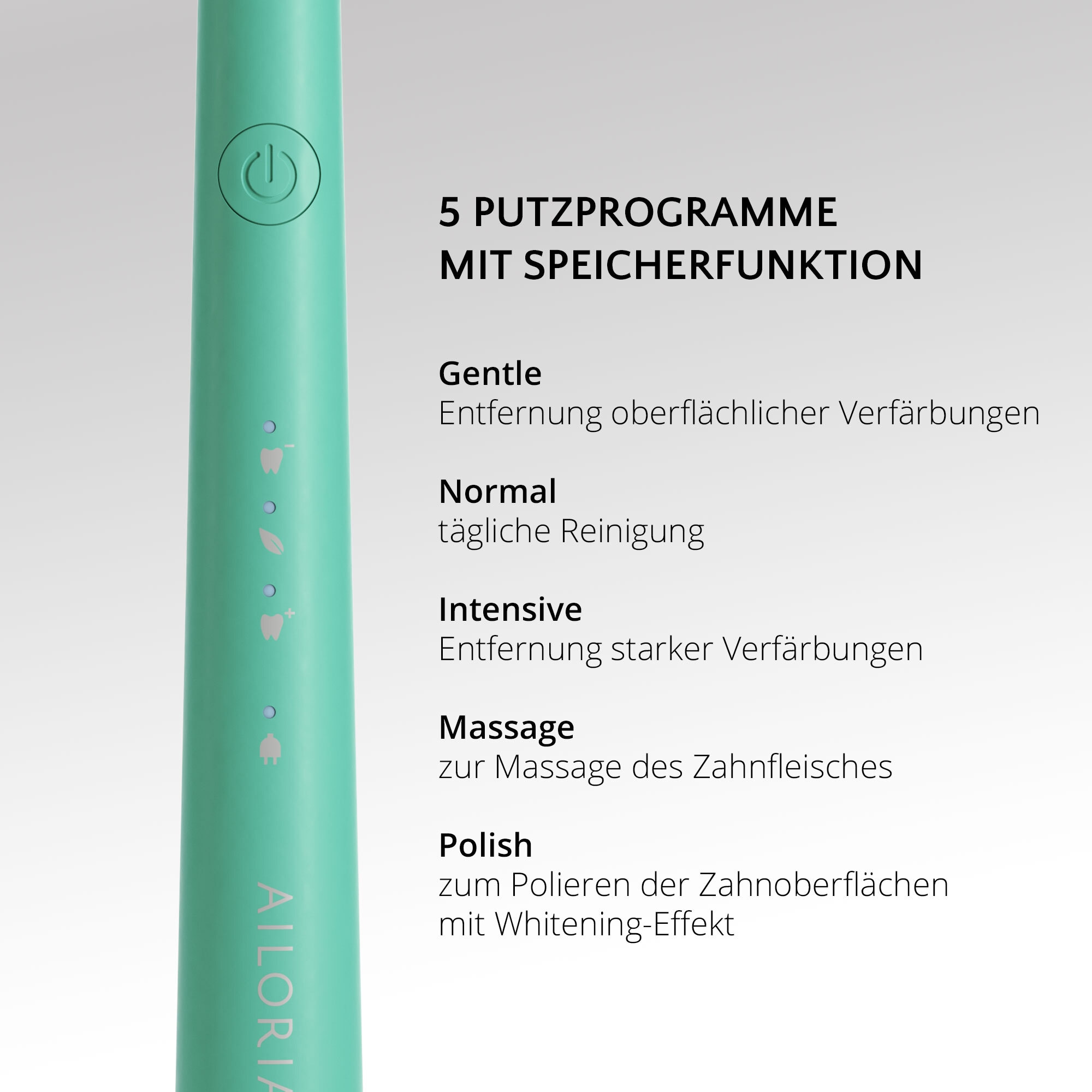 AILORIA Schallzahnbürste »Schallzahnbürste USB PRO SMILE«