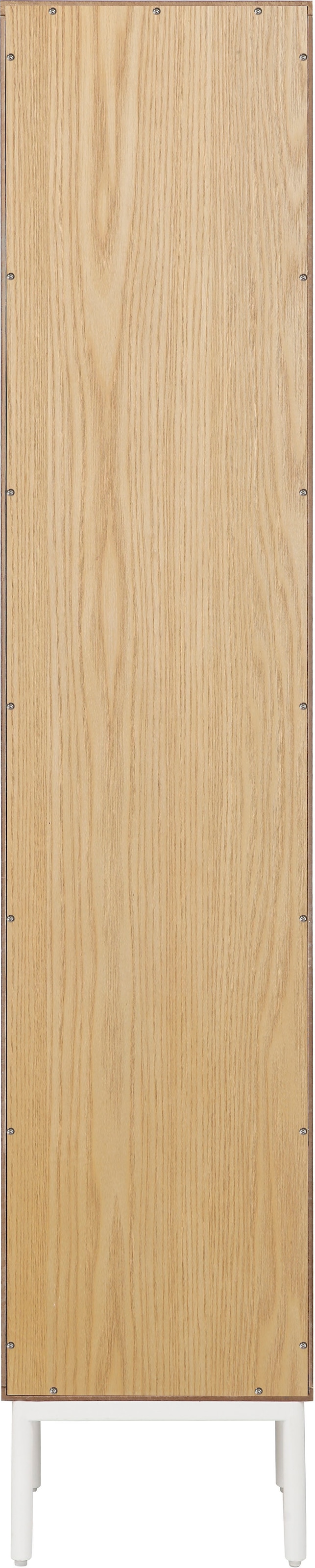 welltime Hochschrank »Falun«, Badmöbel, Badezimmerschrank mit Rille, Breite 35 cm