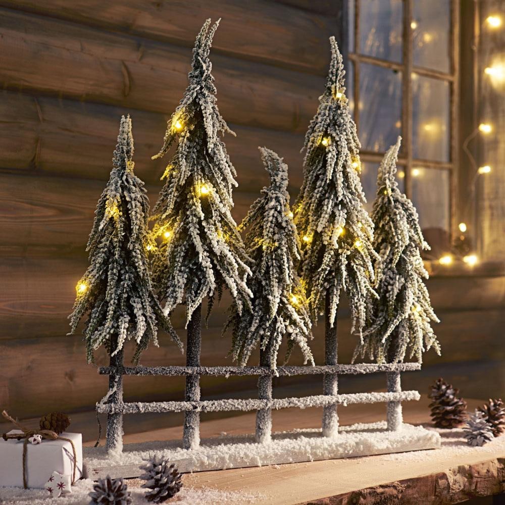 Weihnachtsdeko LED Baum 3 Garantie kaufen Schneider mit »Winterwald«, online Jahren XXL |