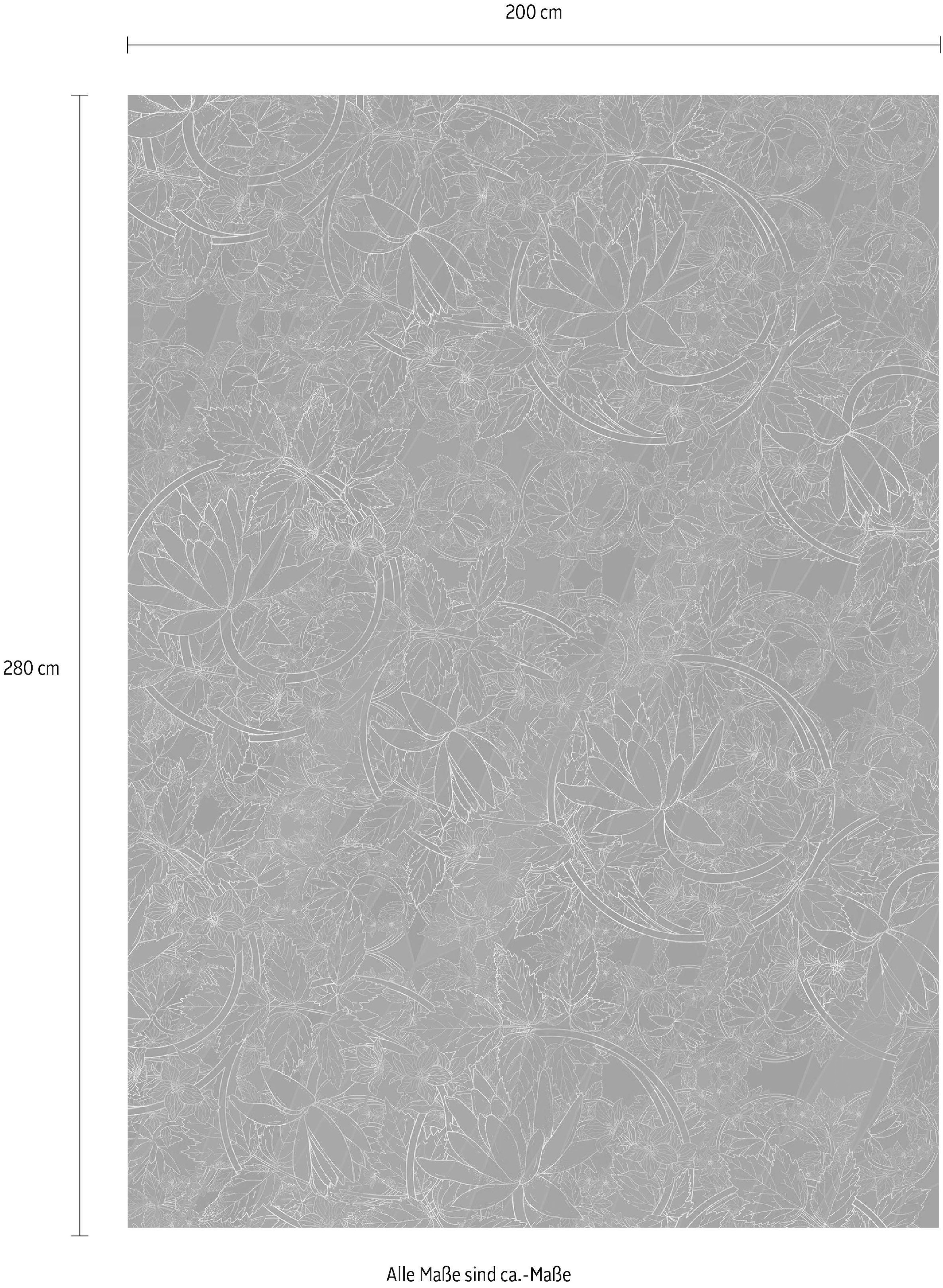 Komar Vliestapete »Digitaldruck Vlies - Lotus - Größe 200 x 280 cm«, bedruckt, Wohnzimmer, Schlafzimmer