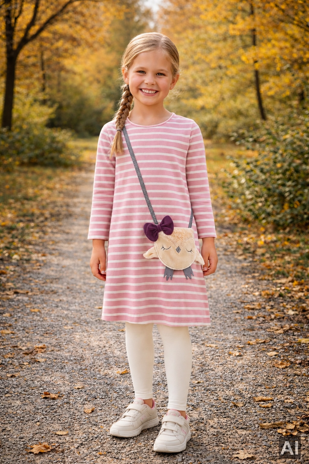 happy girls Jerseykleid Baumwolle, Glitzer-Detail