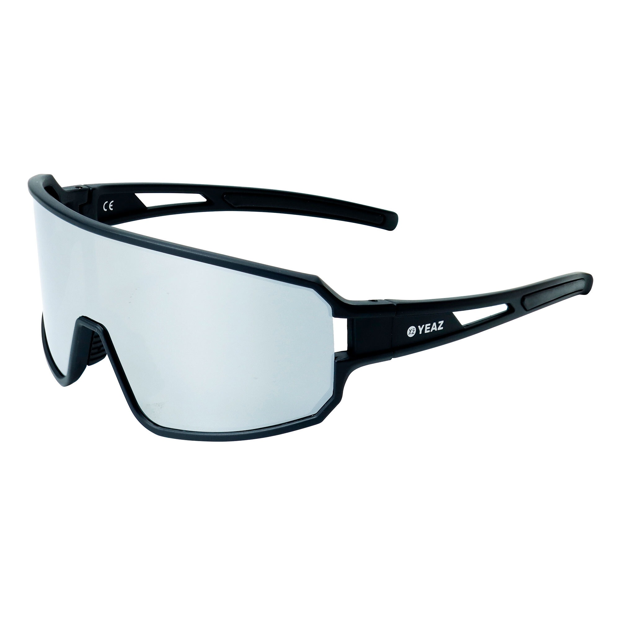 Sonnenbrille »Sport-Sonnenbrille Black/Silver Mirror SUNWAVE«