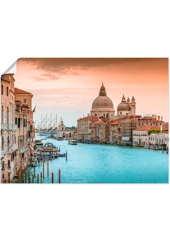 Artland Wandbild »Venedig Canal Grande I«, Italien, (1 St.), in vielen Größen &... kaufen