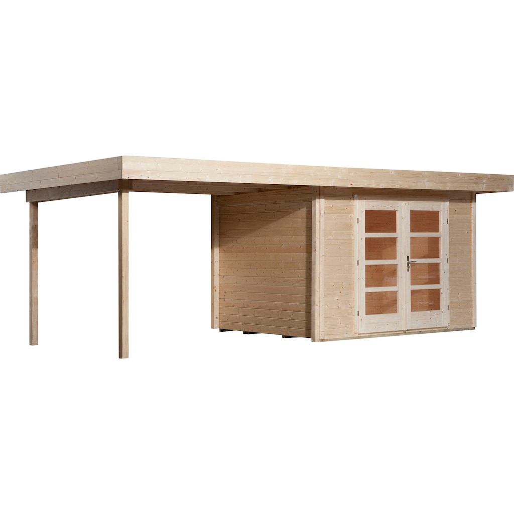 weka Gartenhaus »Designhaus 126 Plus«, (Set)