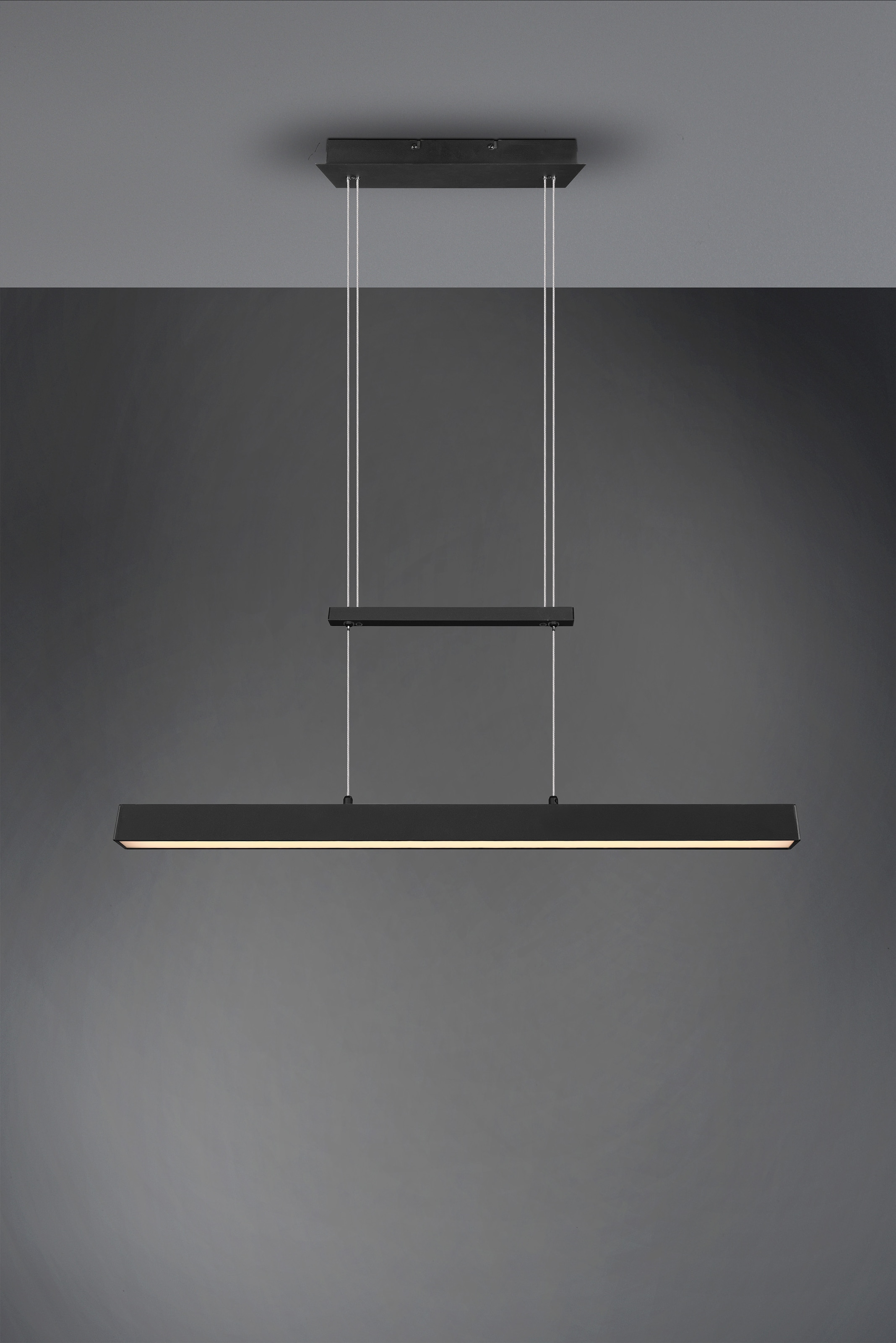 REALITY Leuchten LED Pendelleuchte »PAROS«, 1 flammig, Leuchtmittel LED-Modul | LED fest integriert, über Wandschalter dimmbar, höhenverstellbar, up and down Beleuchtung