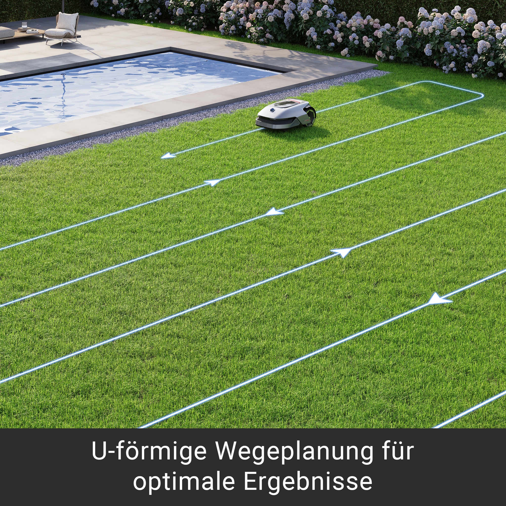 Dreame Rasenmähroboter »Mower A1«, benötigt kein Begrenzungskabel, erkennt Hindernisse automatisch