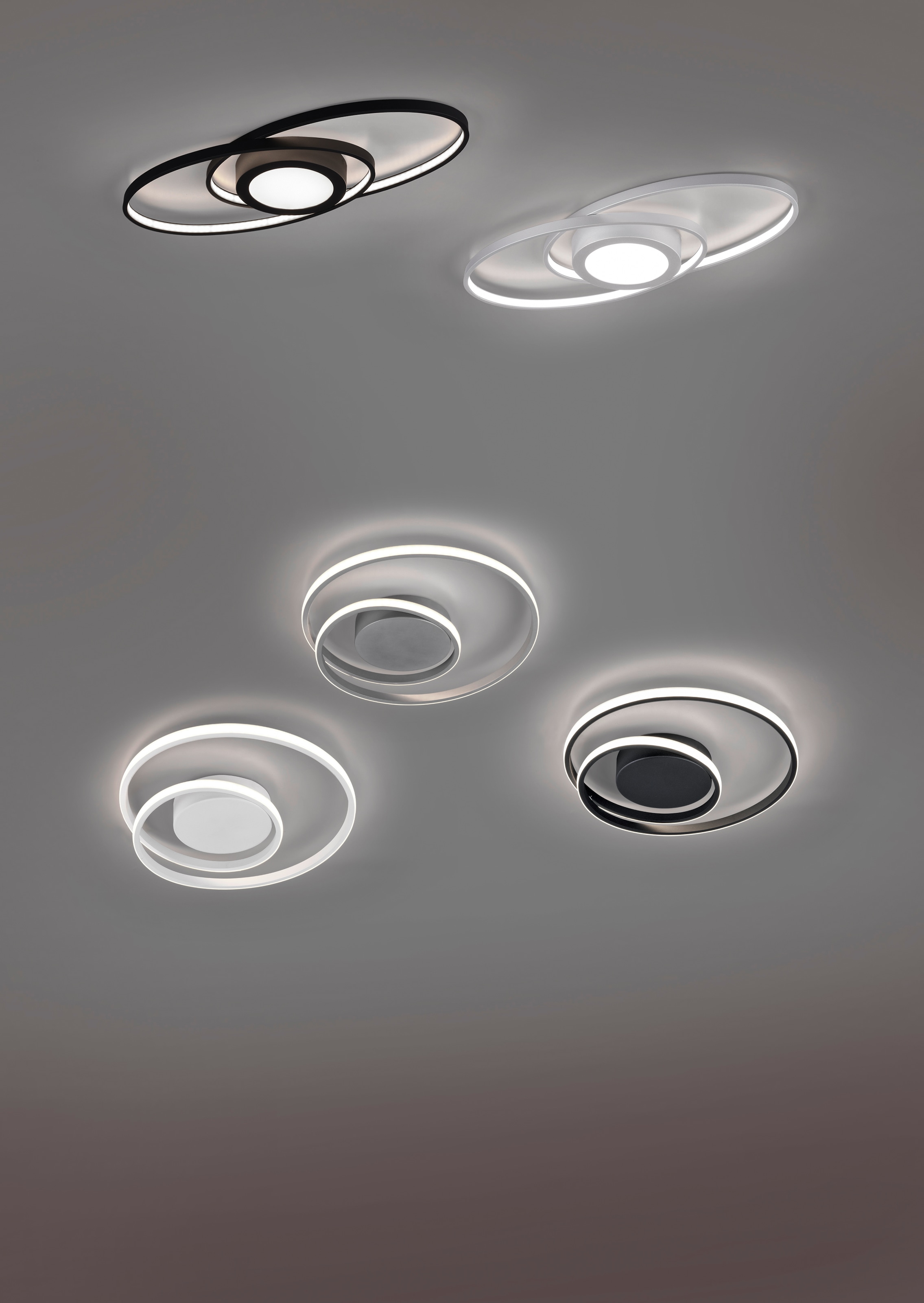 TRIO Leuchten LED Deckenleuchte »Galaxy«, 1 flammig-flammig, Switch Dimmer