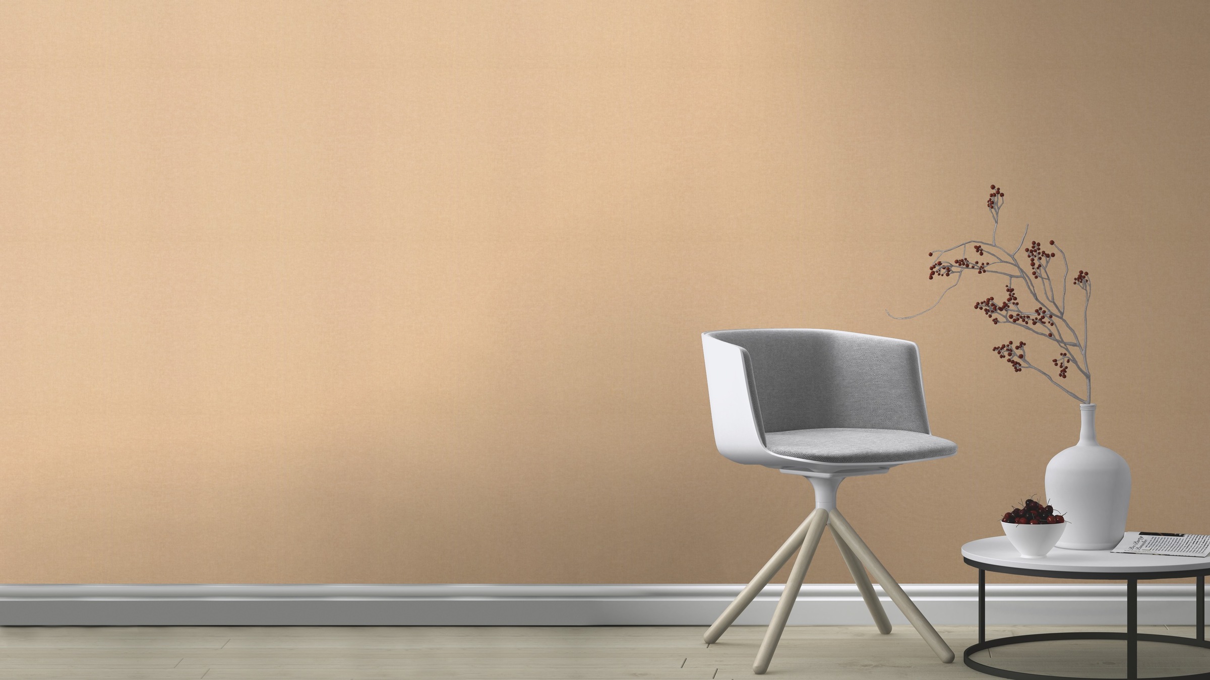 Rasch Vliestapete »Bambino XIX« uni leicht gekörnt