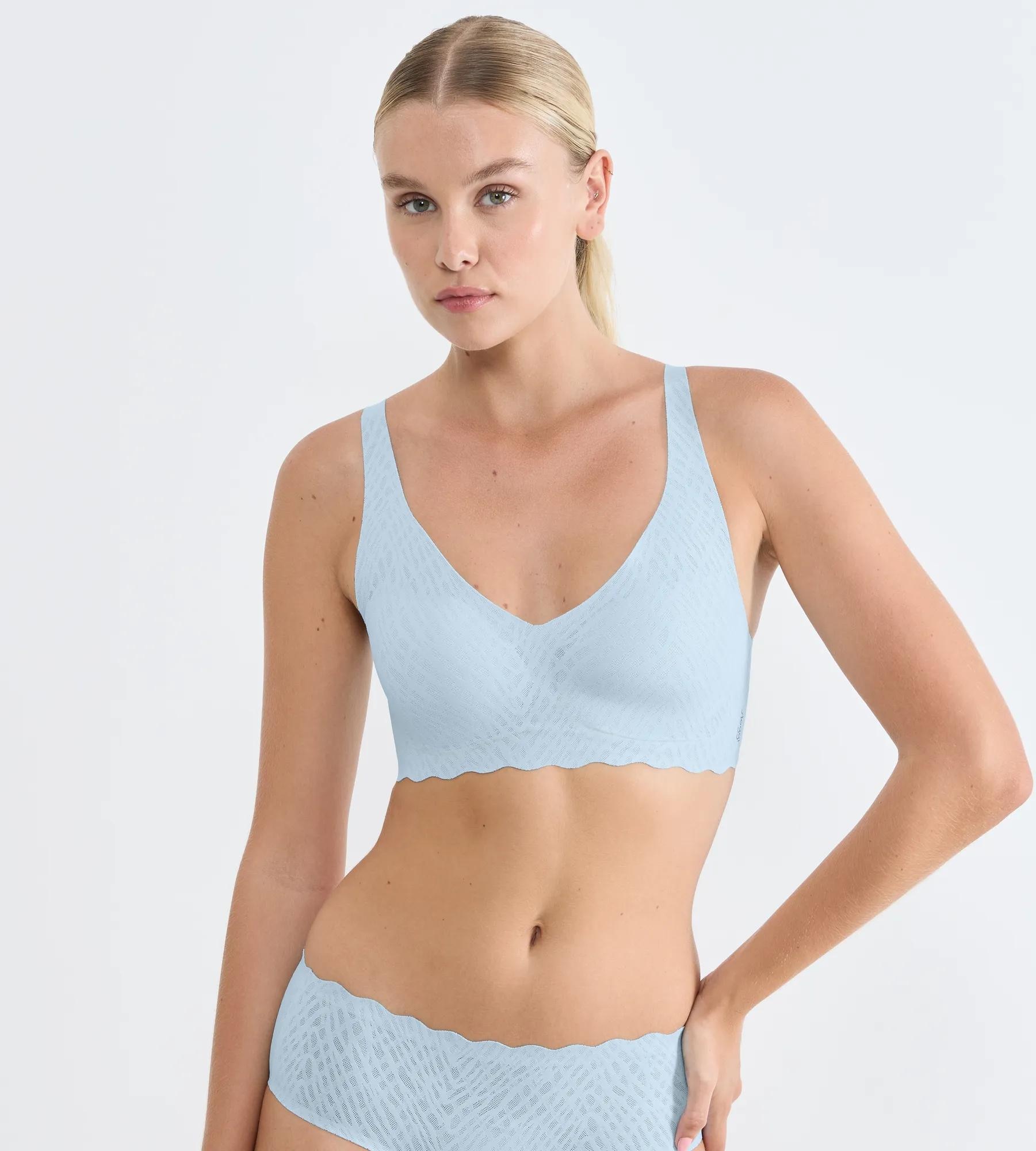 sloggi Bügelloser BH »ZERO Feel Bliss« herausnehmbare atmungsaktive Pads, fester Halt, verstellbare Träger