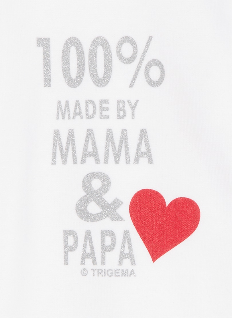 Trigema T-Shirt »TRIGEMA Baby-Body Feinripp«, (1 tlg.)