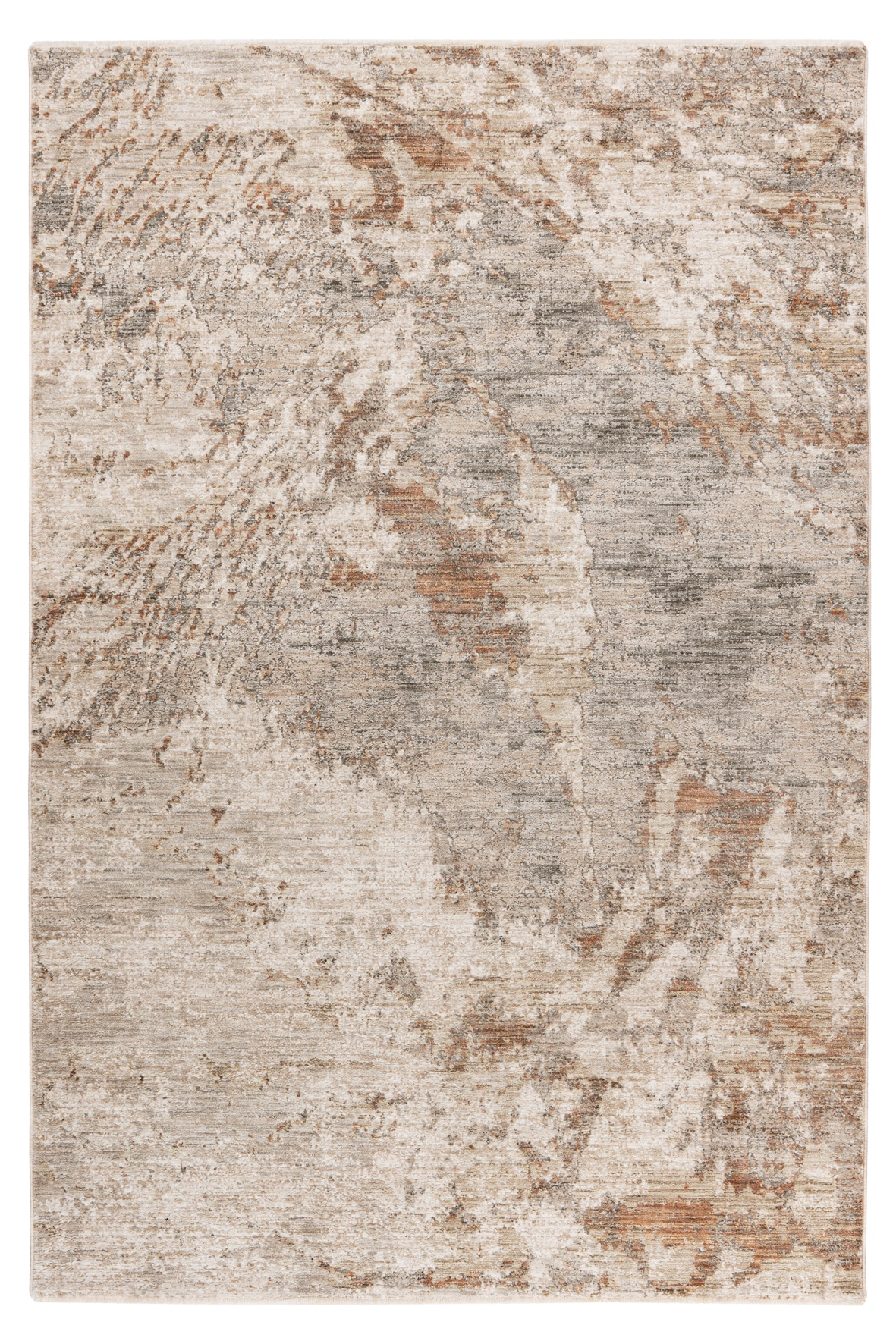 Obsession Teppich »My Everest 426« rechteckig 7 mm Höhe abstrakt gemustert, mit Fransen, Vintagedesign