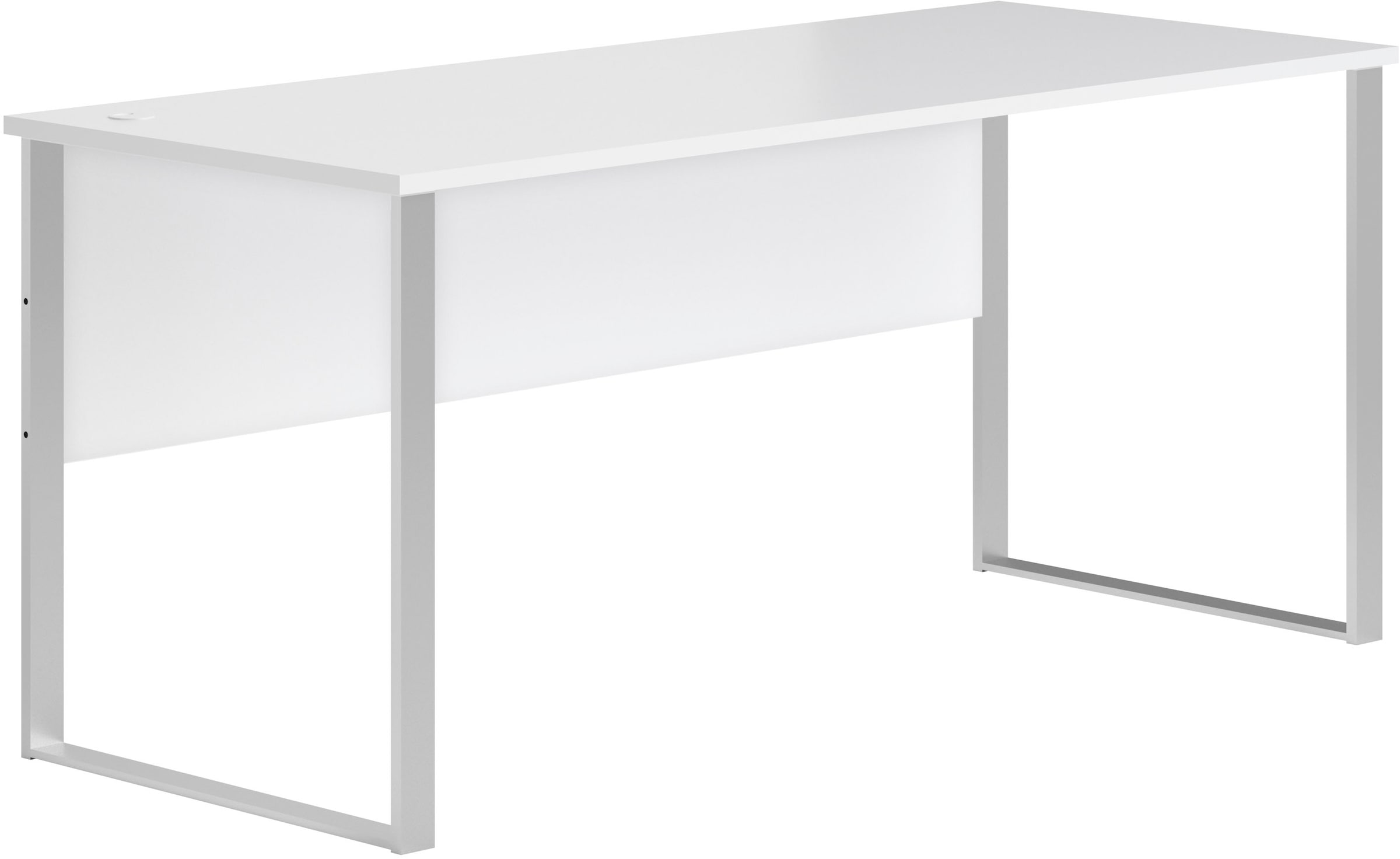 BEGA OFFICE Schreibtisch »Amanda«, (1 St.), Kabeldurchlass, Metallkufen, Breite 170 cm