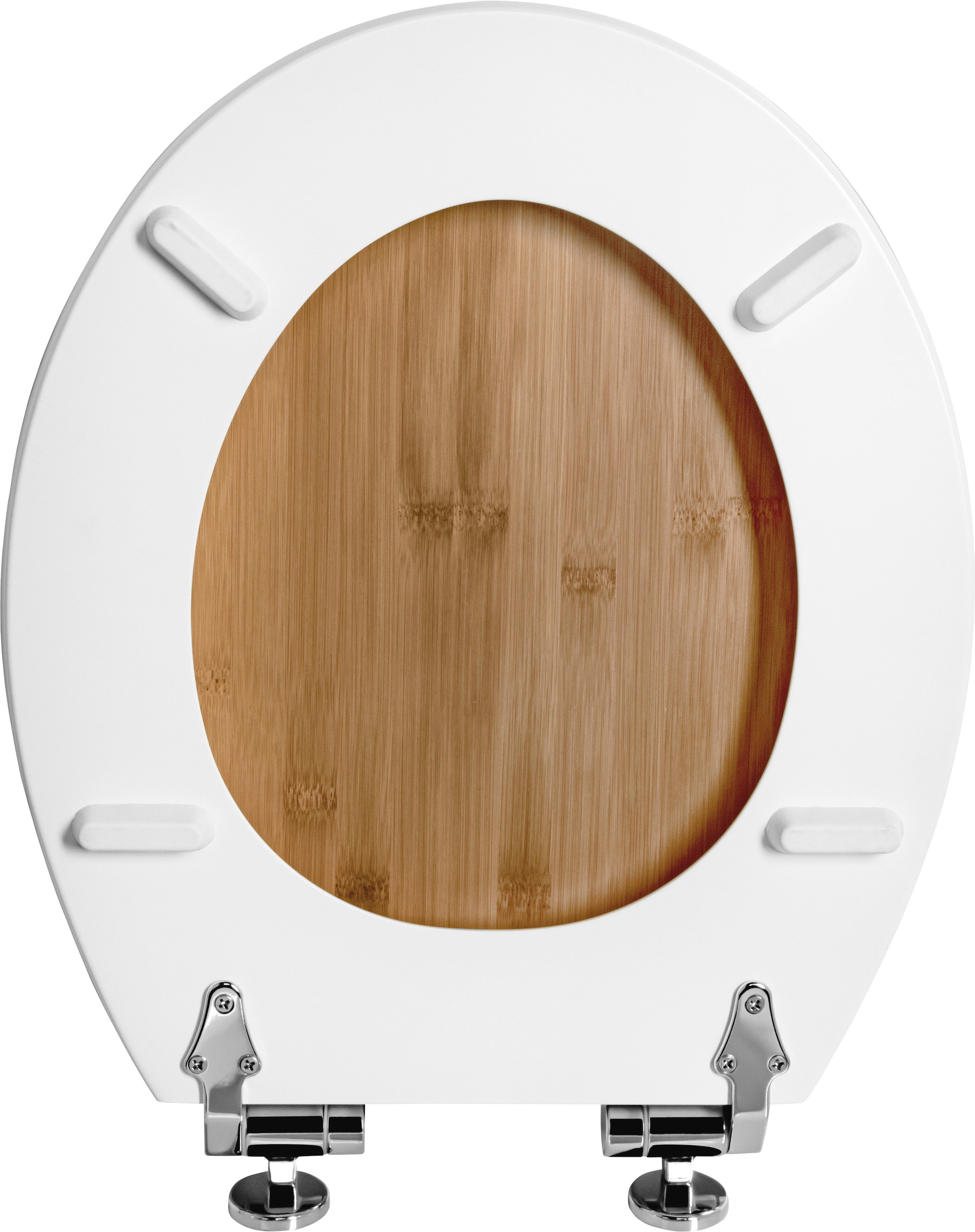 CORNAT WC-Sitz »Ligna« Absenkautomatik, hochwertiges Echtholz & MDF - Bambus