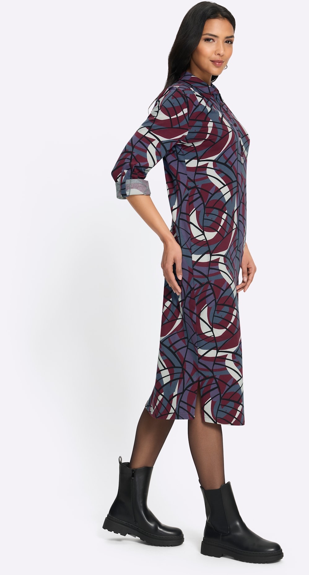 Classic Basics Druckkleid »Kleid«