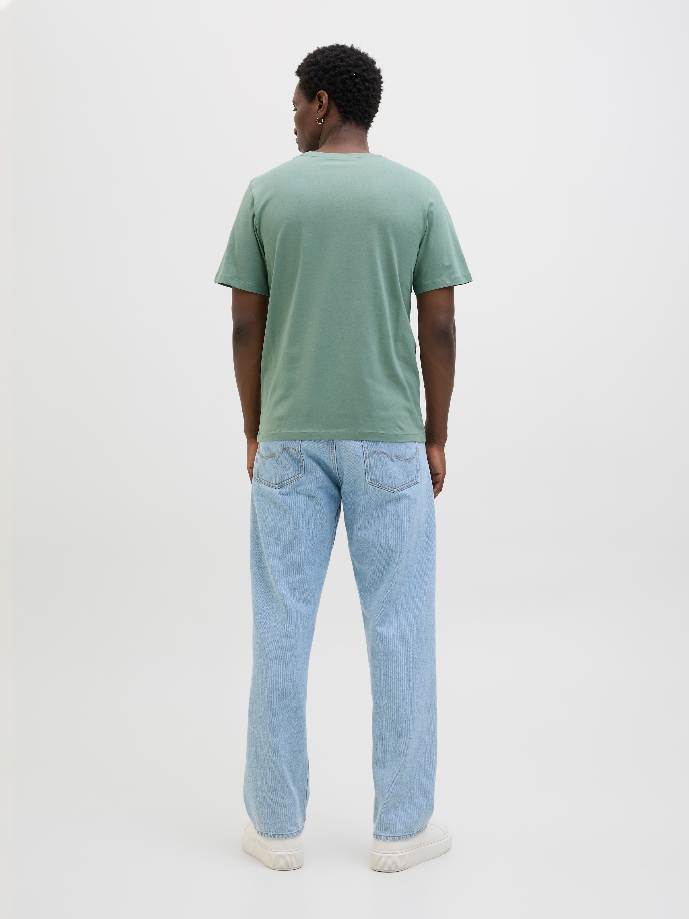 Jack & Jones Print-Shirt »JJHAWAII SHAPE TEE SS CREW NECK«