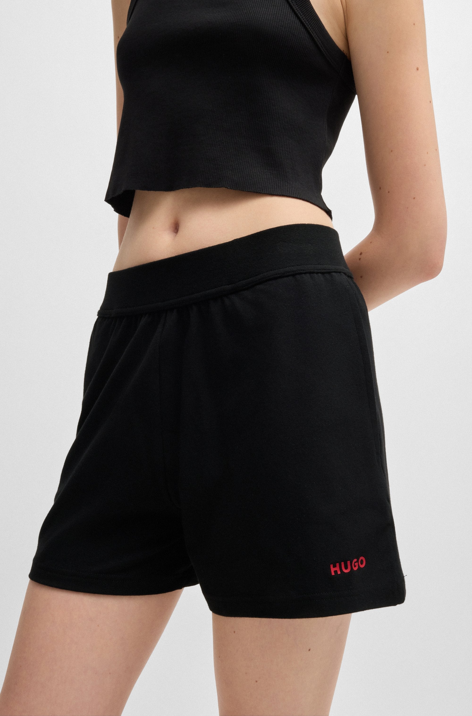 HUGO Underwear Shorts »SHUFFLE_SHORTS«, (Packung), mit Logoschriftzug