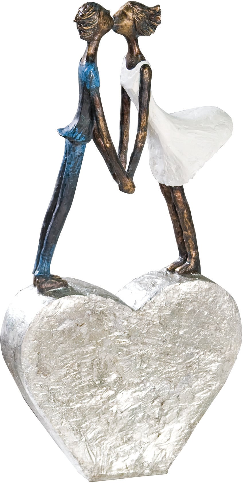 Casablanca by Gilde Dekofigur Polyresin Devotion«, kaufen Rechnung grau, »Skulptur auf