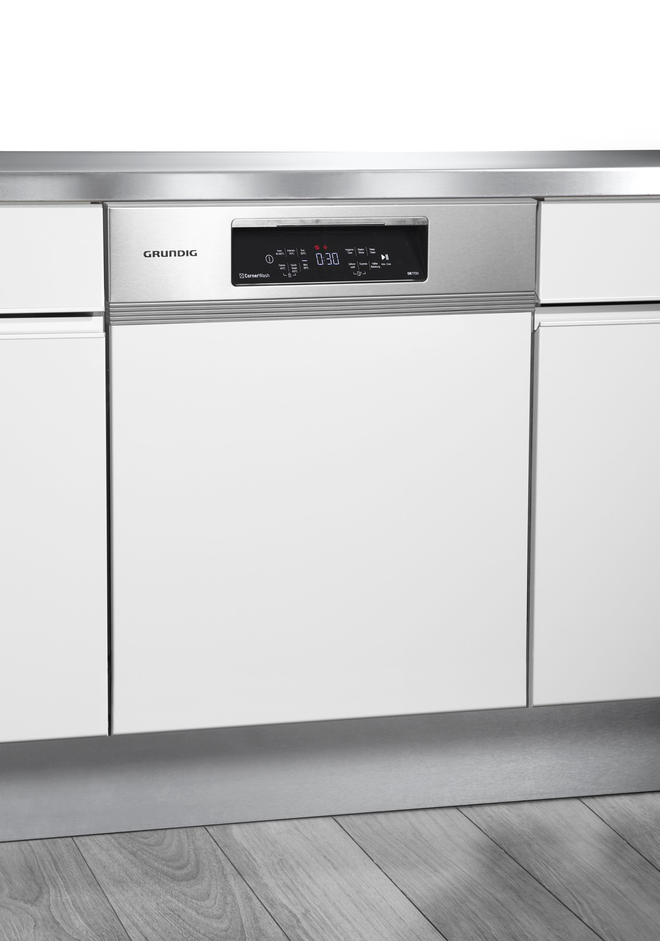 Grundig teilintegrierbarer Geschirrspüler »GNSP4630XB 7677401677«, GNSP4630XB 7677401677, 16 Maßgedecke