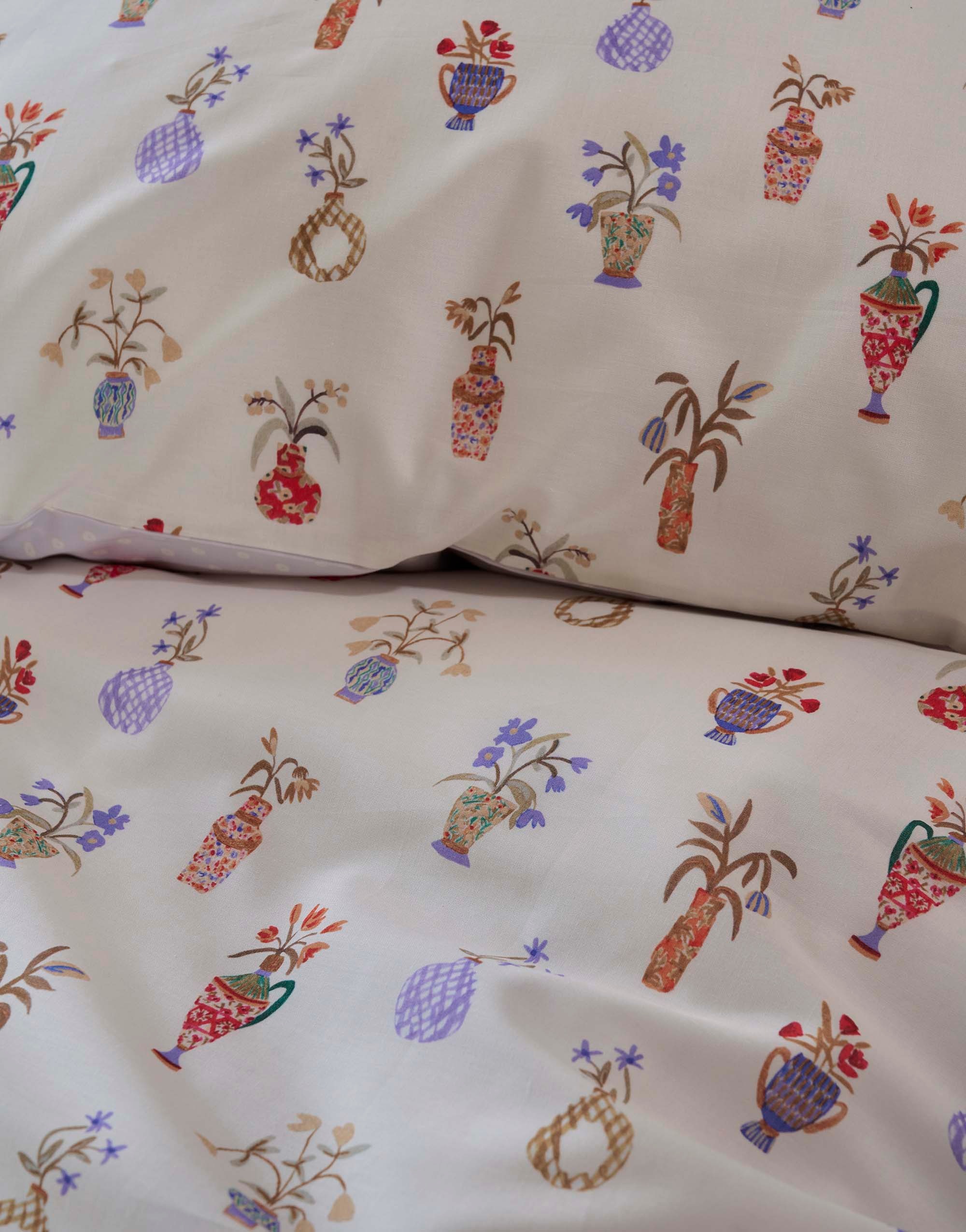 Covers & Co Wendebettwäsche »Field of Vases, Baumwoll-Renforcé«