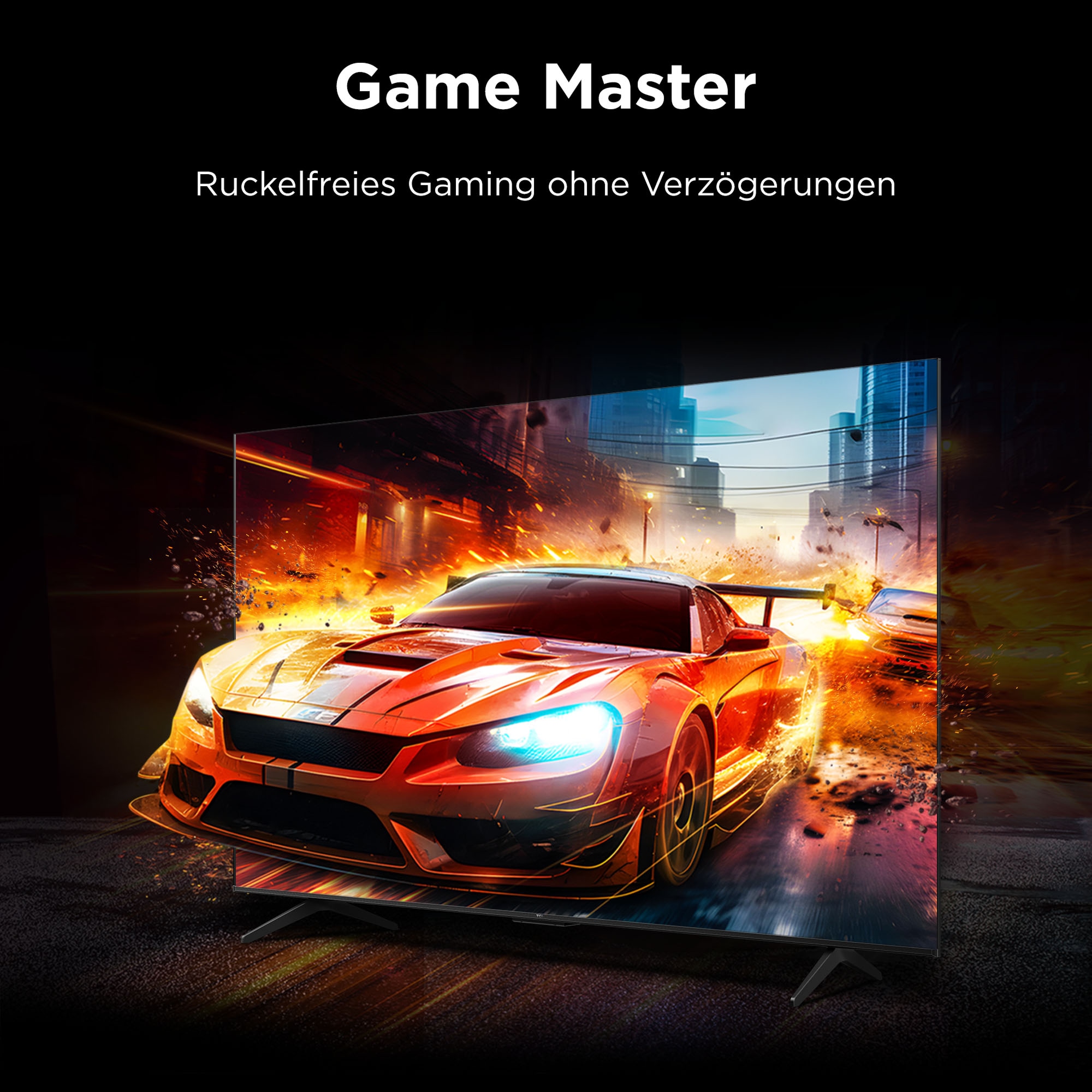 TCL QLED-Fernseher »43P71KX1« 108 cm/43 Smart-TV Multi-HDR , Dolby Vision, Smart TV, Airplay2, Dolby Atmos, Game Master