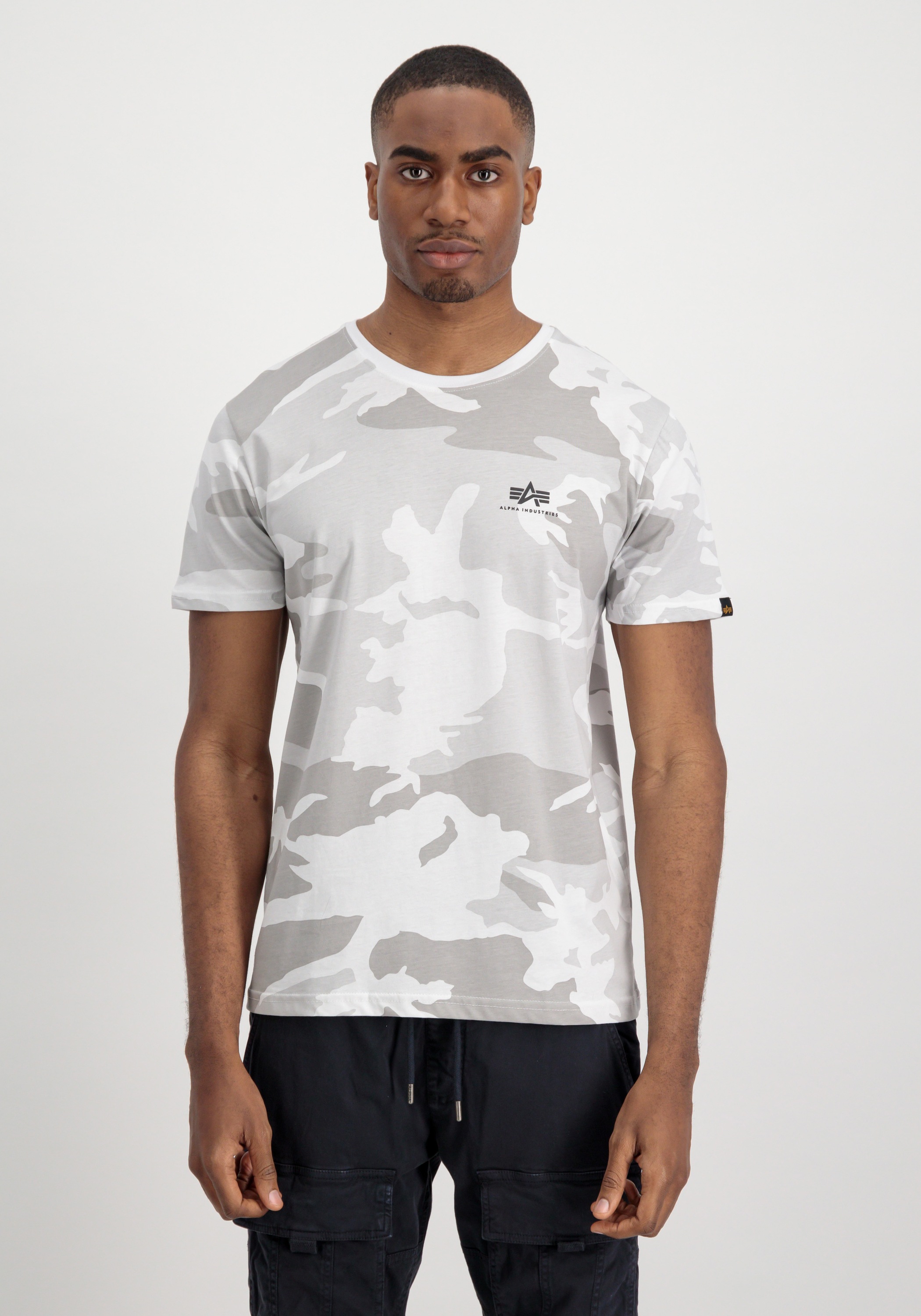Alpha Industries T-Shirt »Alpha Industries Men - T-Shirts Basic T-Shirt SL Camo«