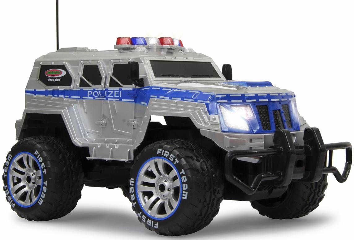 Jamara RC-Monstertruck »Polizei Panzerwagen«, (Set, Komplettset)