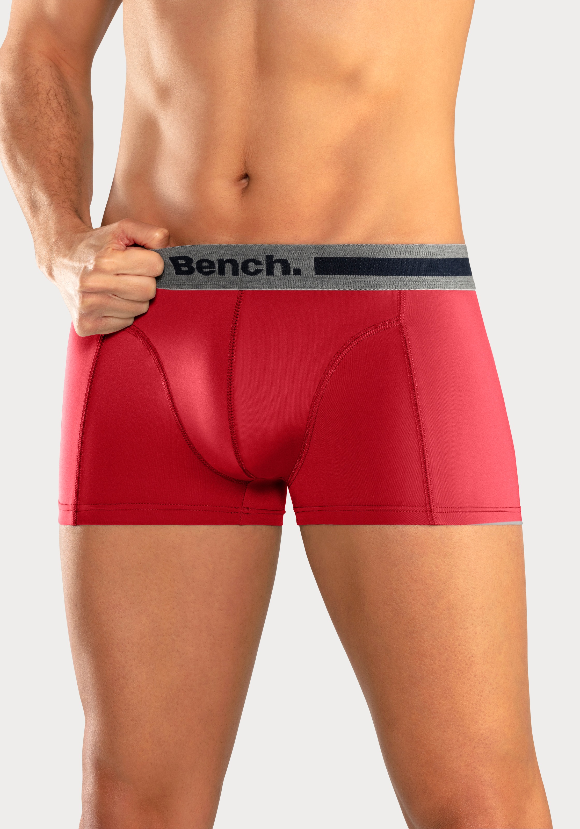 Bench. Funktionsboxer »Boxershorts für Herren«, (Packung, 4 St.), Unterhosen aus Microfaser