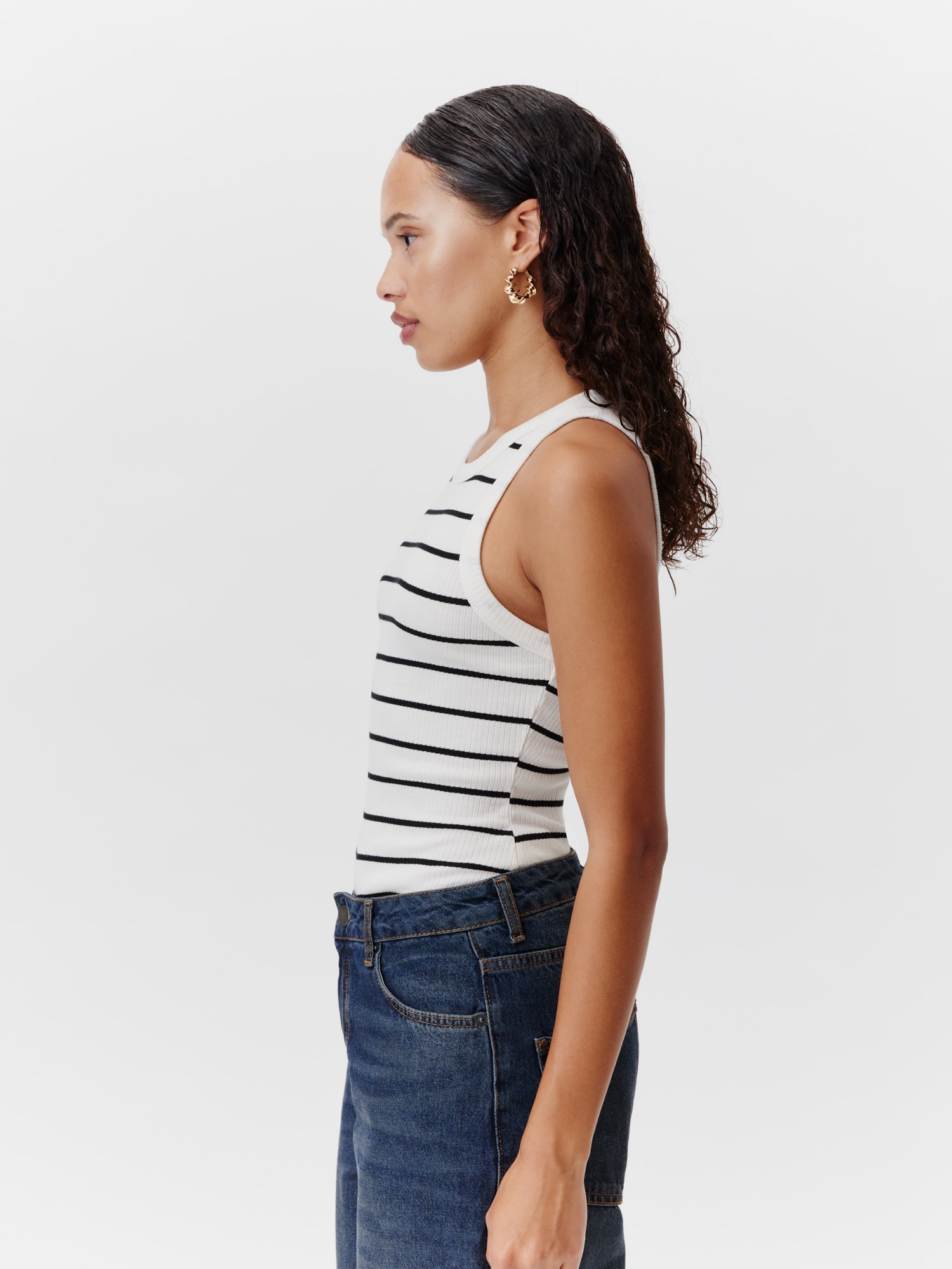 LeGer Tanktop »Blanca, LeGer by Lena Gercke« mit Rippstruktur, slim fit