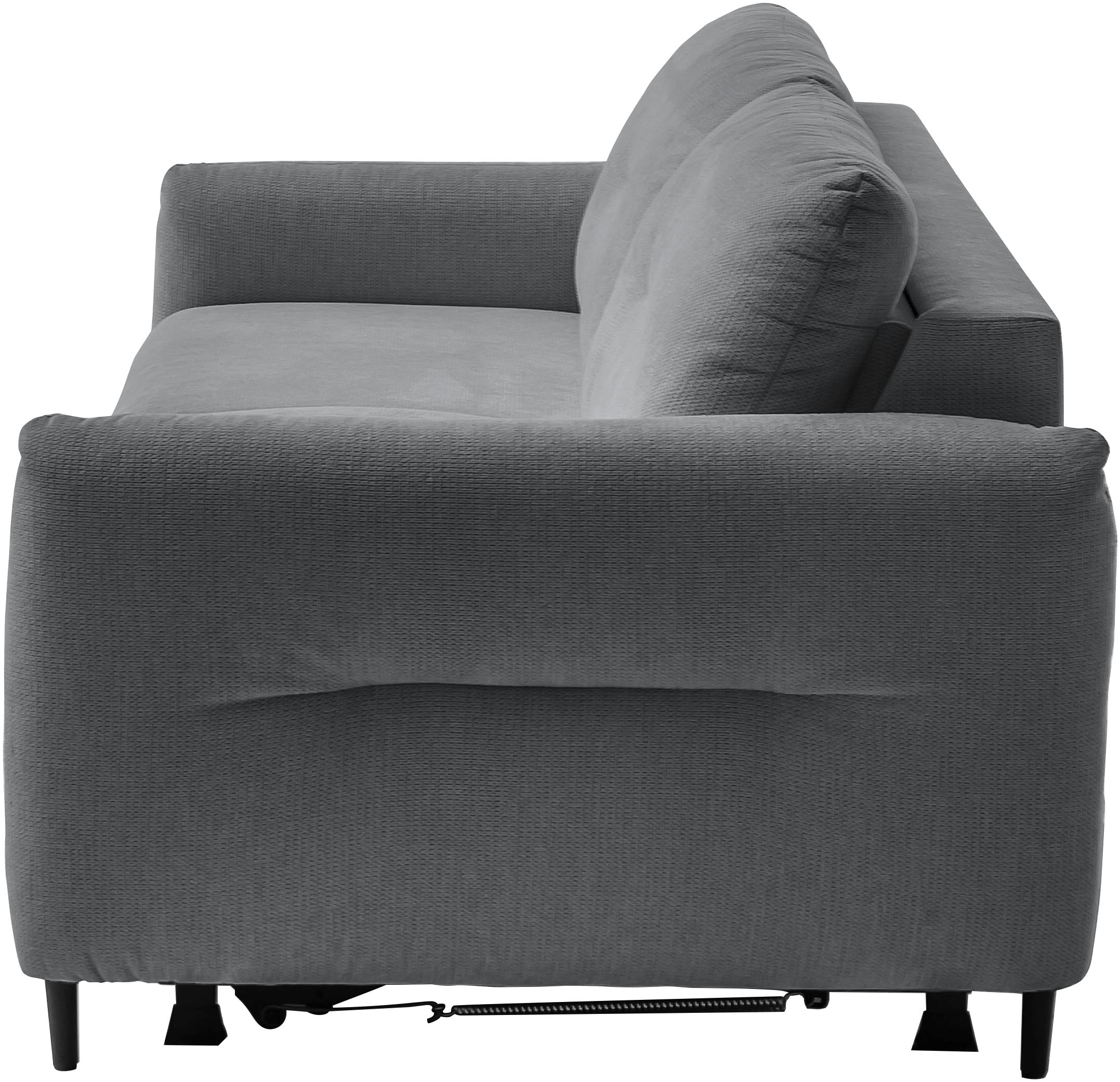 Home affaire 2-Sitzer »Clevina, Dauer-Schlafsofa mit Kaltschaummatratze, Breite 176 cm« Sofa & Bett in einem – kinderleicht ausklappbar & freistellbar im Raum