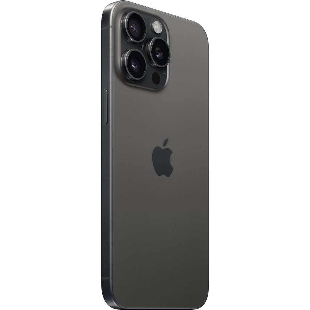 Apple Smartphone »iPhone 15 Pro Max 1TB«, Black Titanium, 17 cm/6,7 Zoll, 1000 GB Speicherplatz, 48 MP Kamera