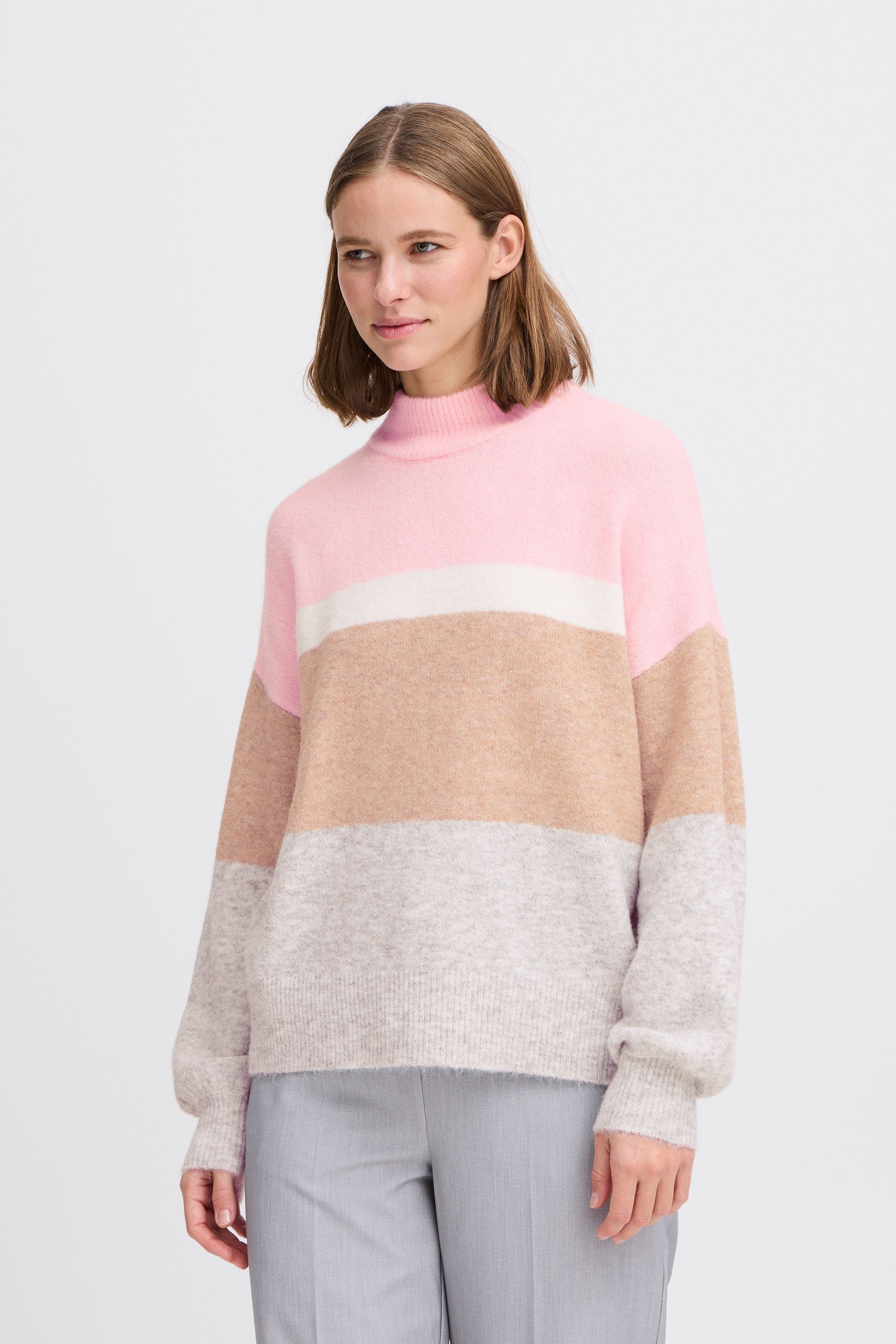 b.young Rollkragenpullover »Rollkragenpullover BYOMEA STRIPED JUMPER 2 -«