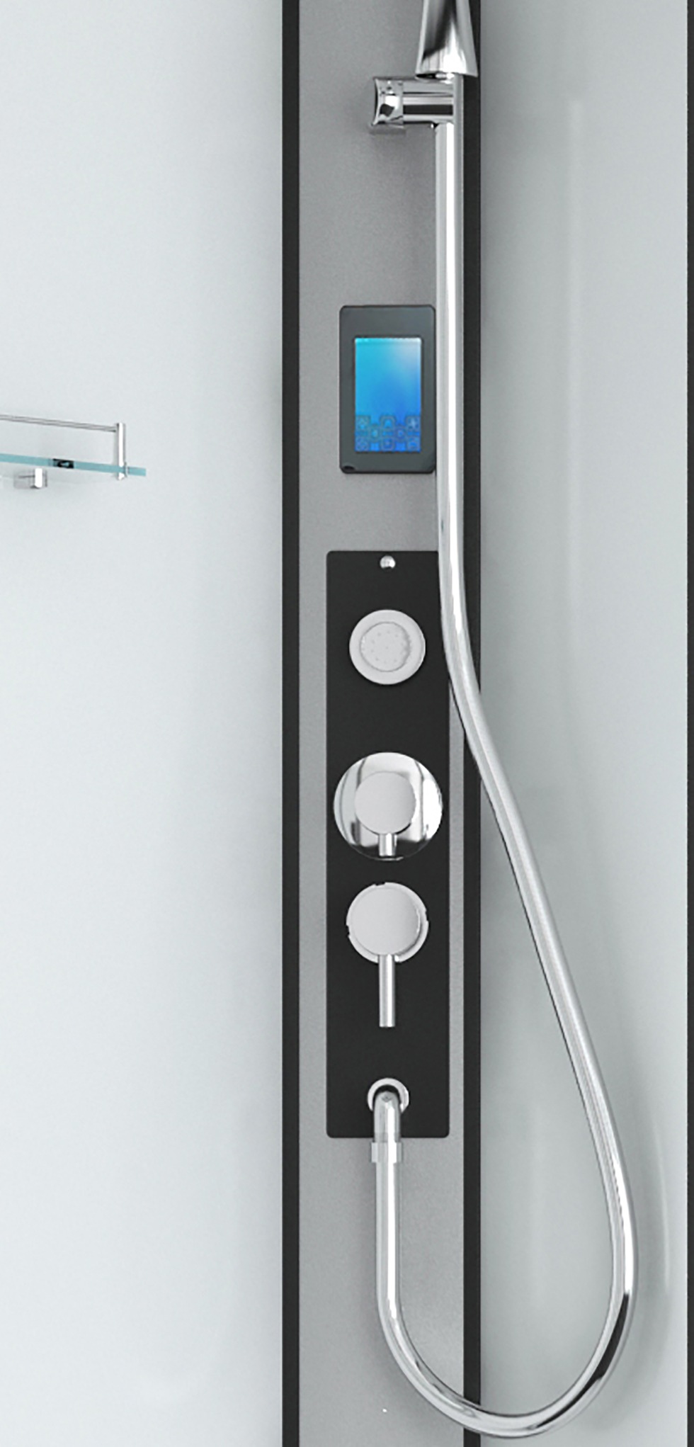 Sanotechnik Komplettdusche »AUSTIN«, LxBxH: 90x90x215cm