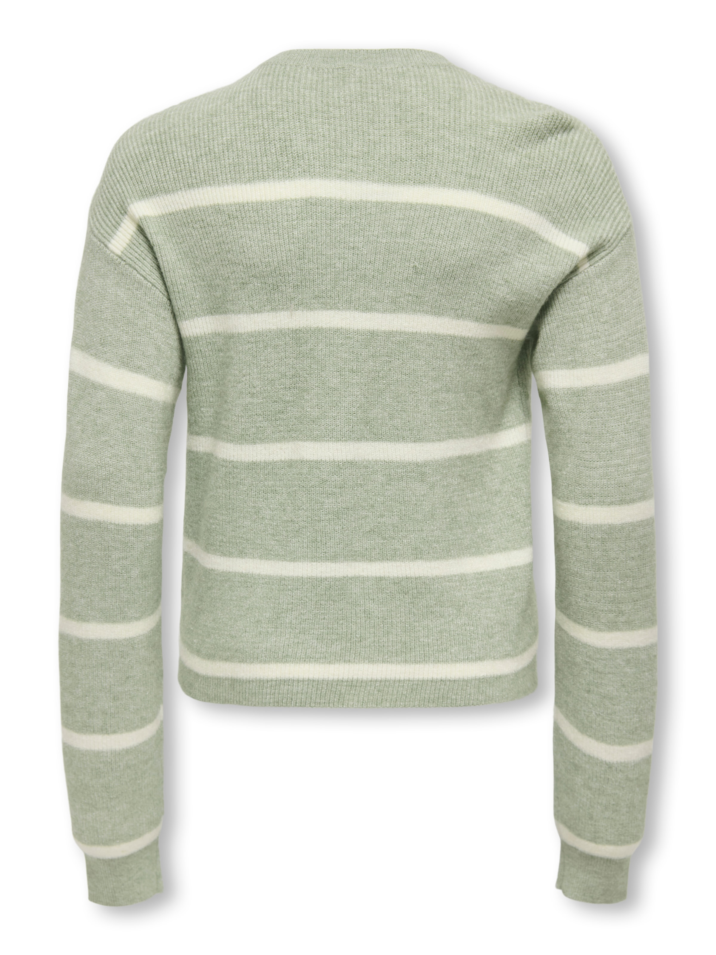 KIDS ONLY Strickpullover »KOGFRANCA SHORT L/S STRIPE KNT NOOS« Viskosemischung, loose fit