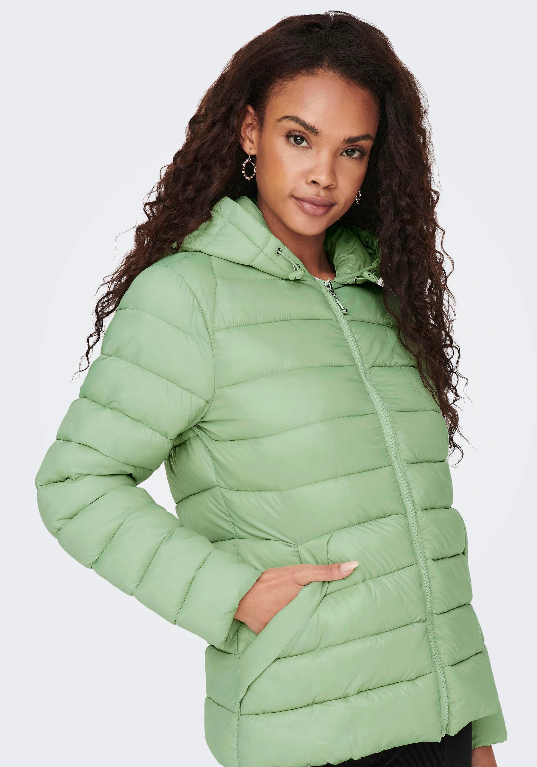 ONLY Steppjacke »ONLSKY QUILTED JACKET CC OTW«, mit Kapuze bei ♕