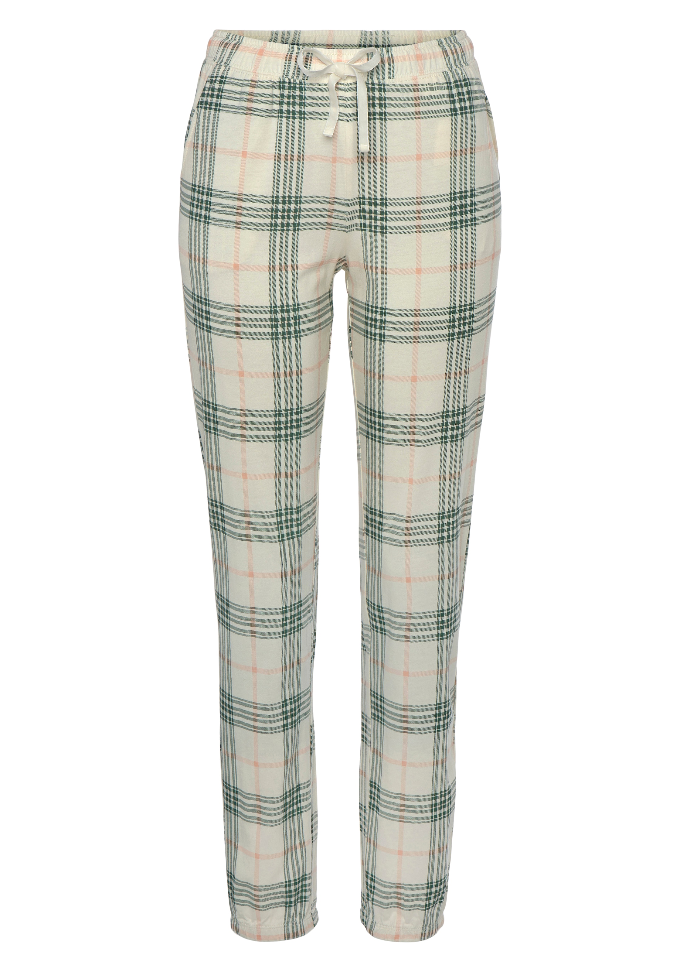 Vivance Dreams Pyjamahose, mit Samtband am elastischen Tunnelzugbund