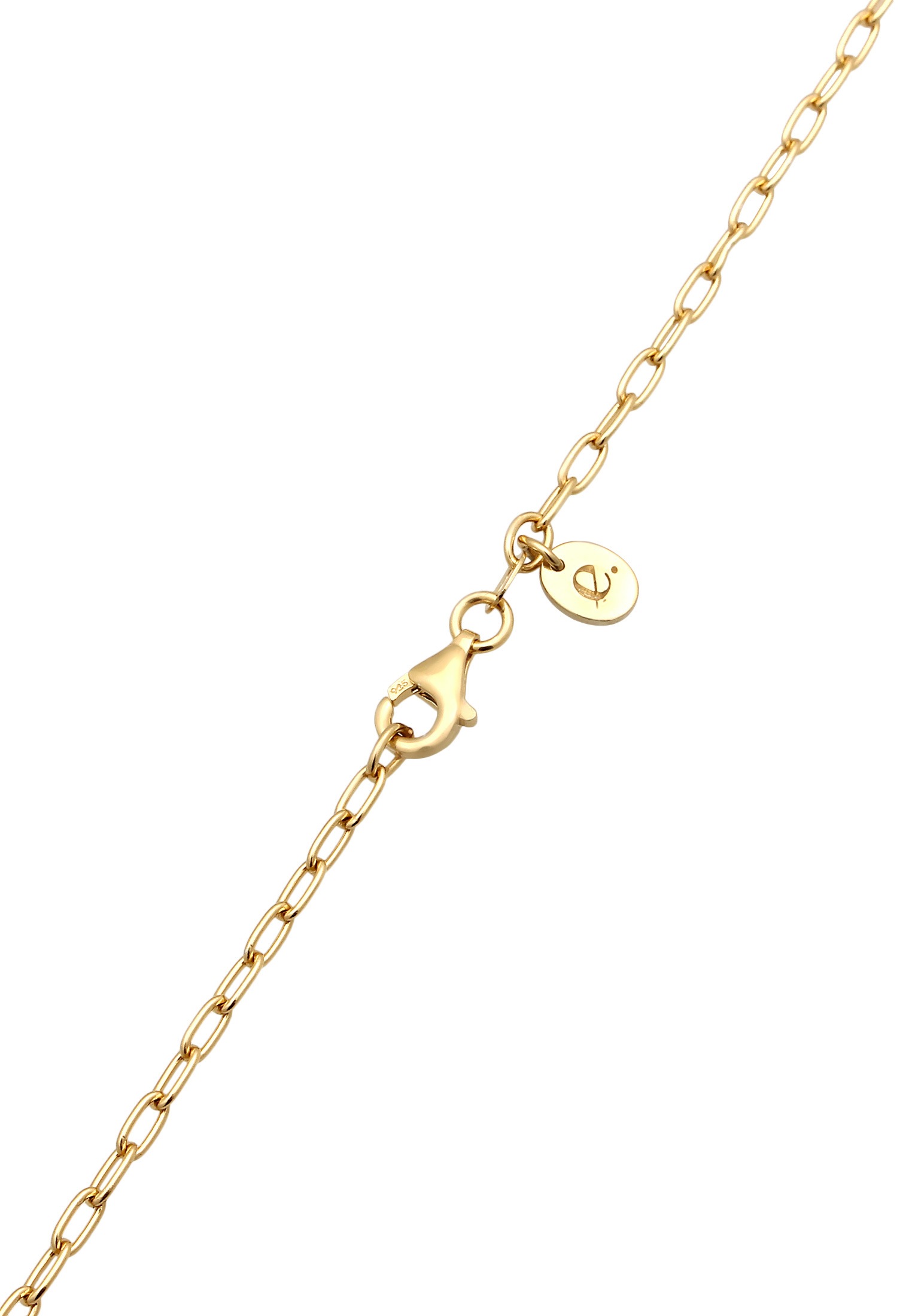 Elli Premium Silberkette »Halskette Herz Saphir Dunkelblau 925 Sterling Silber«