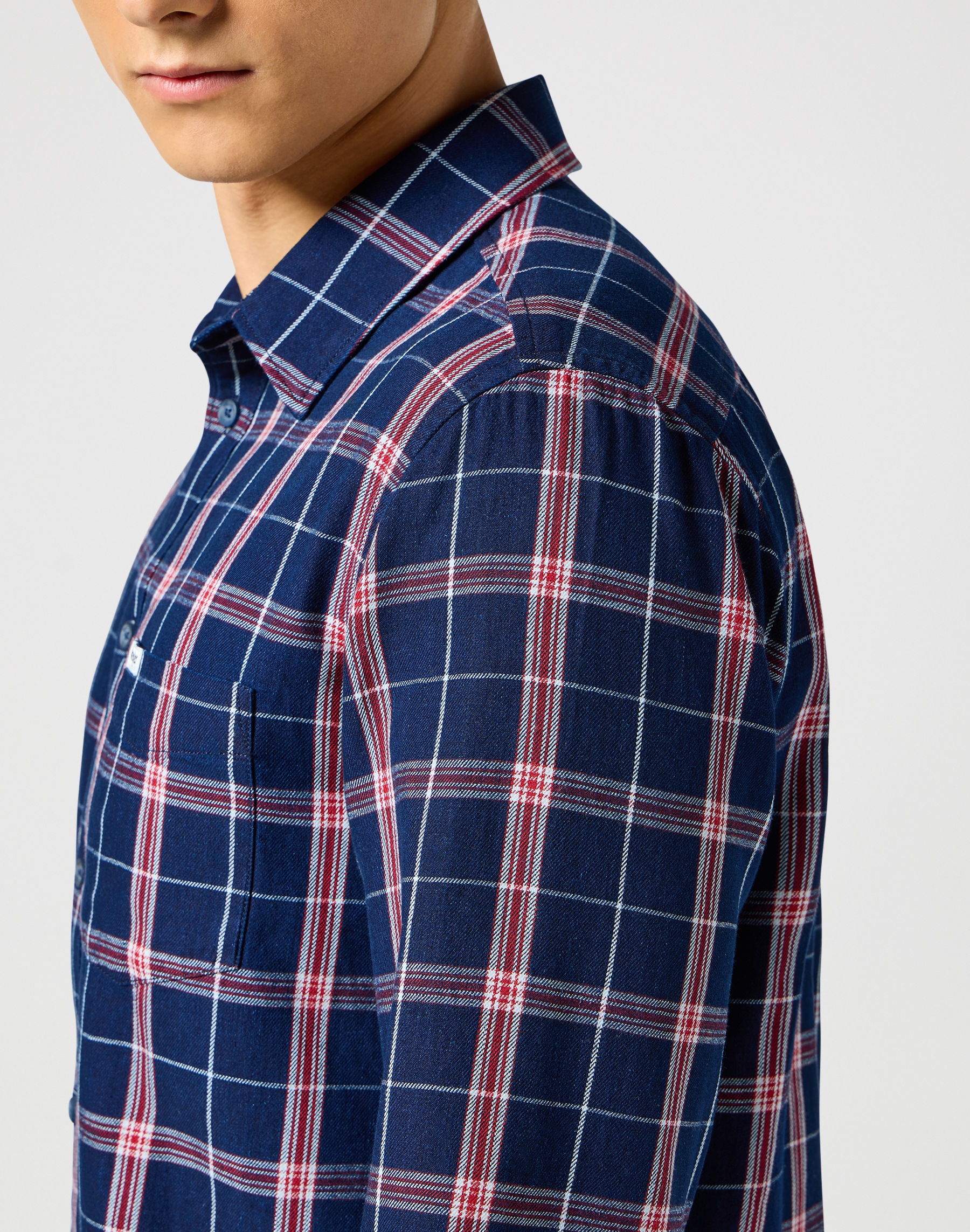 Wrangler Langarmhemd »1 PKT SHIRT«, mit Karomuster