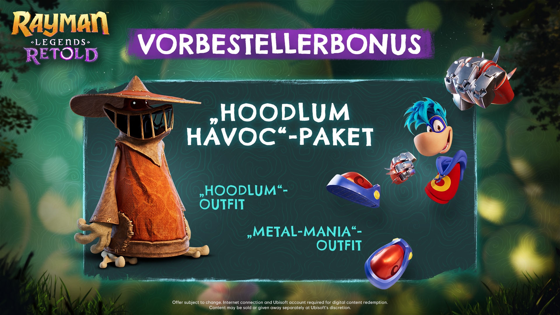 UBISOFT Spielesoftware »Rayman Legends Retold – Launch Edition« PlayStation 5