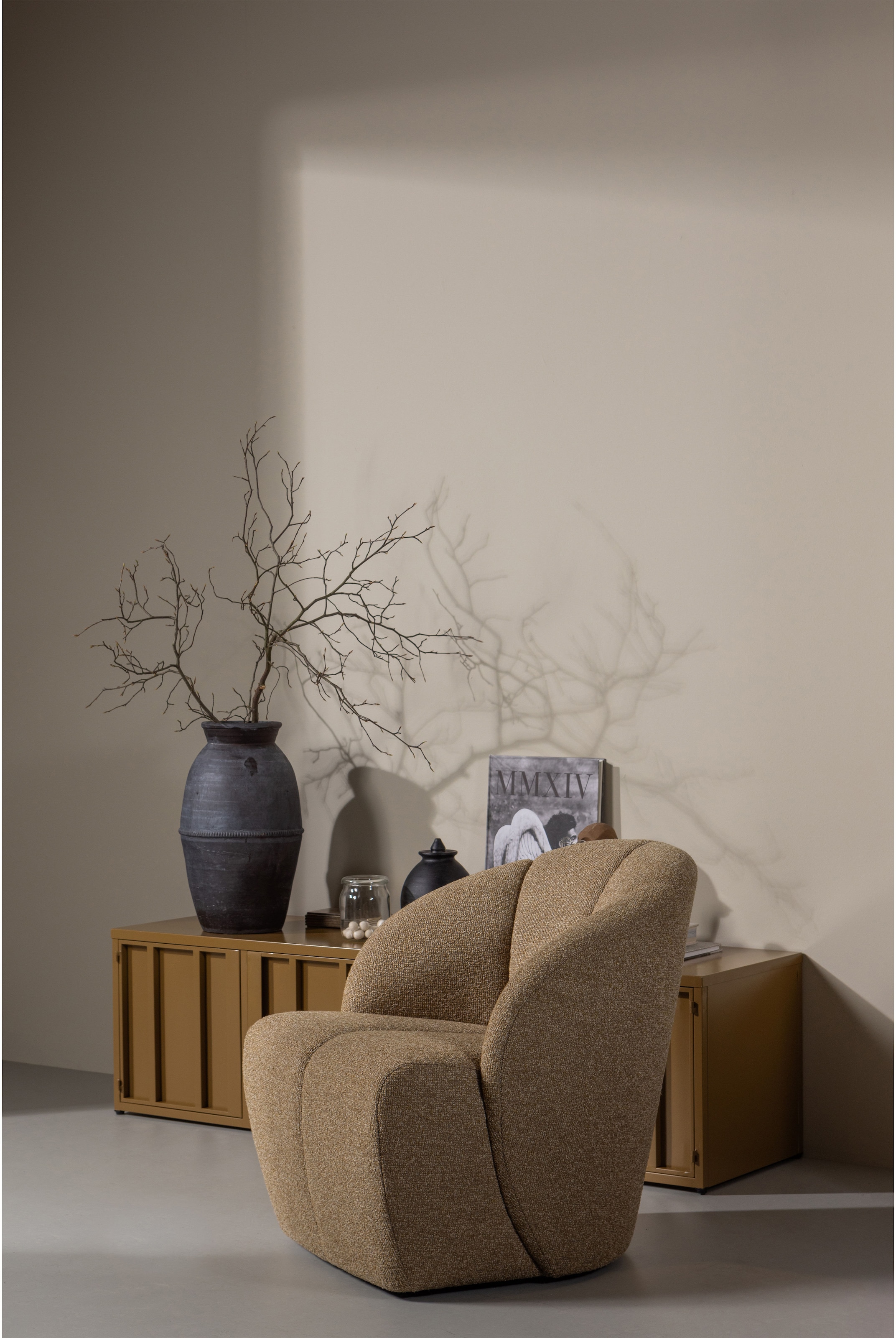 WOOOD Lowboard »WOOOD LEVEL TV-SCHRANK METALL« Level TV-Möbel WOOOD mit Stauraum, Stil und ordentliche Kabelführung